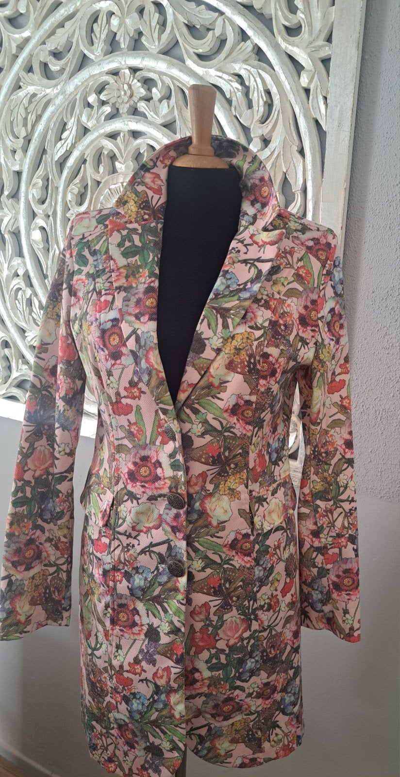 Helena Hart.  Prachtige halflange zomer blazer maat 36, Kleding | Dames, Overige kleuren, Zo goed als nieuw, Maat 36 (S), Helena Hart