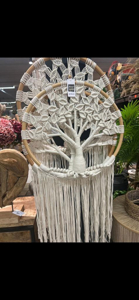 Macramé wandhanger Boom des Levens – handgemaakt – NIEUW, Ophalen of Verzenden, Nieuw