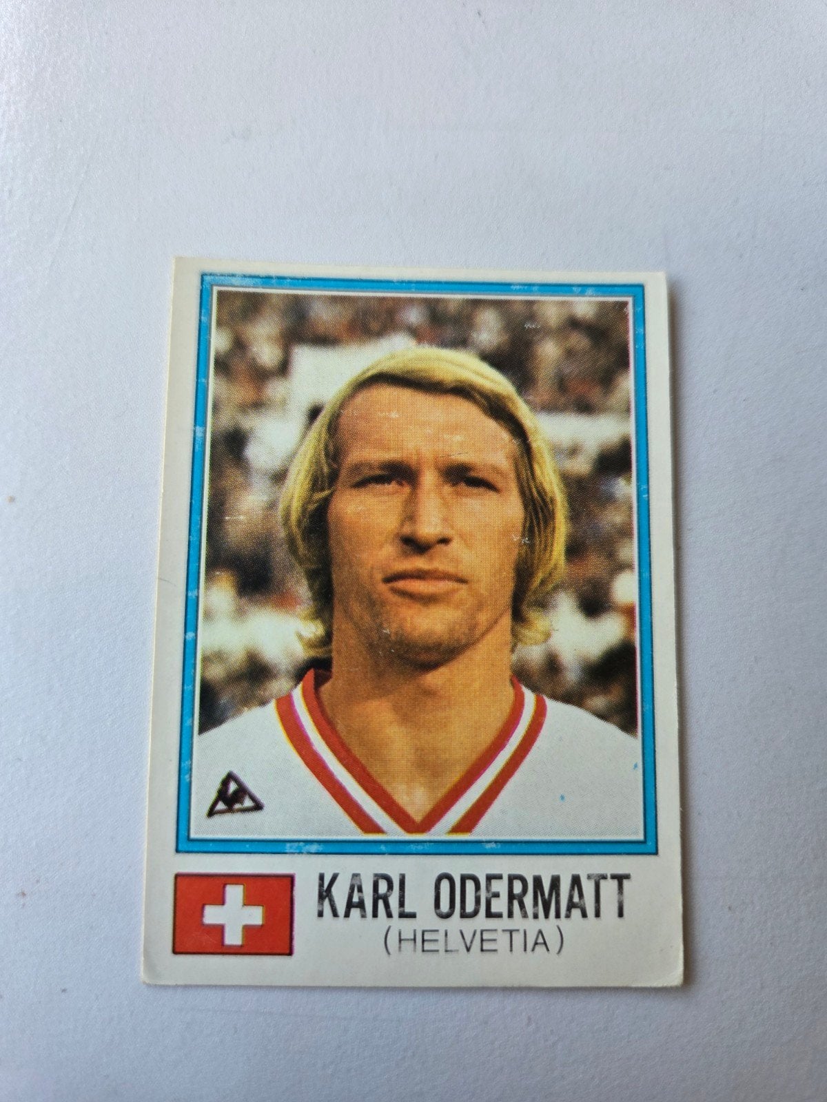 Panini WK 74, Ophalen of Verzenden, Zo goed als nieuw, Sticker