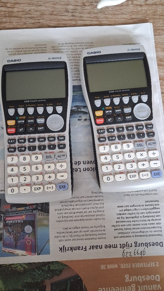 Grafische rekenmachines, Diversen, Rekenmachines, Ophalen, Grafische rekenmachine, Gebruikt