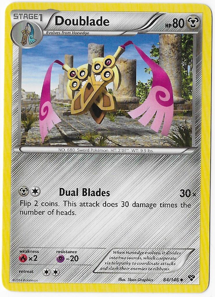 XY,  Doublade [uncommon] 84/146, Verzenden, Nieuw, Losse kaart