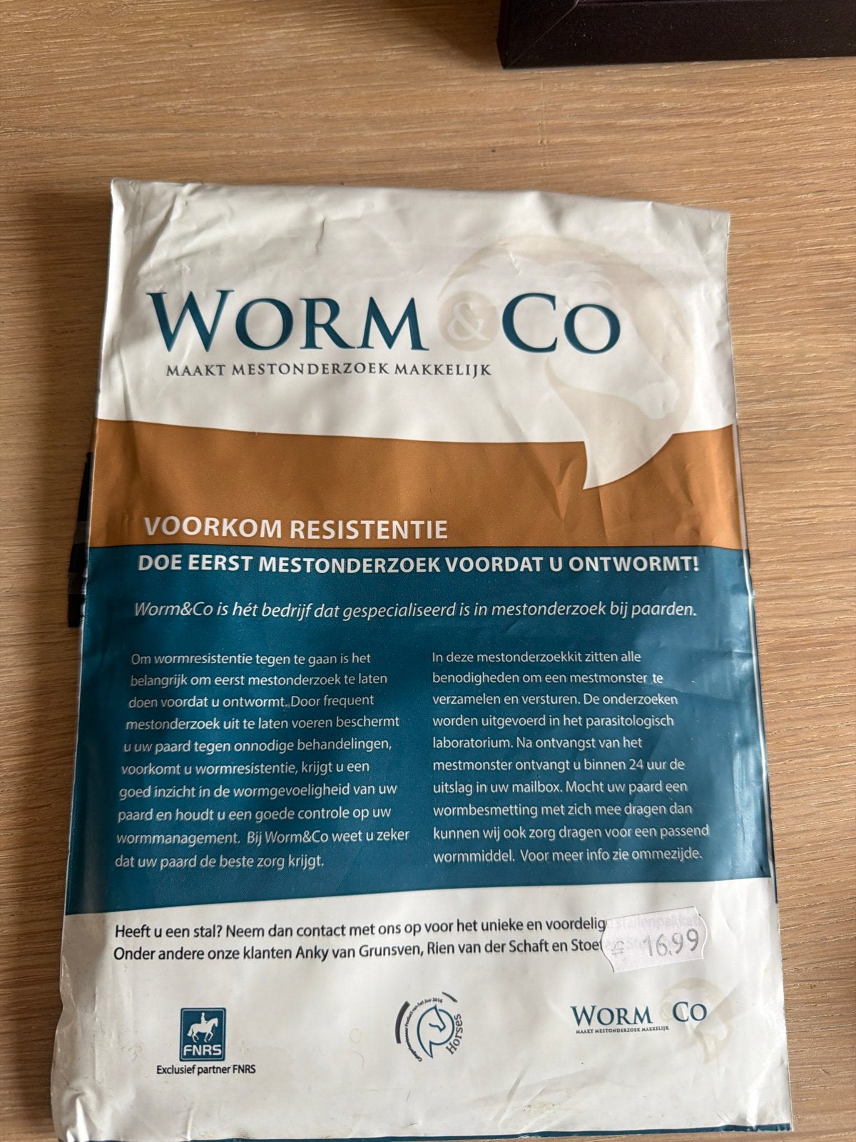Worm en Co  mestonderzoek, Ophalen of Verzenden, Nieuw