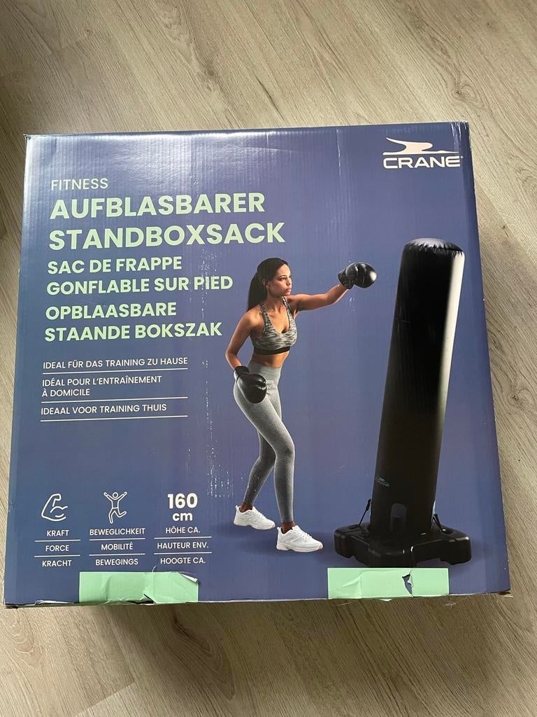 Nieuwe Opblaasbare Staande Bokszak - Crane Fitness, Ophalen, Nieuw, Bokszak