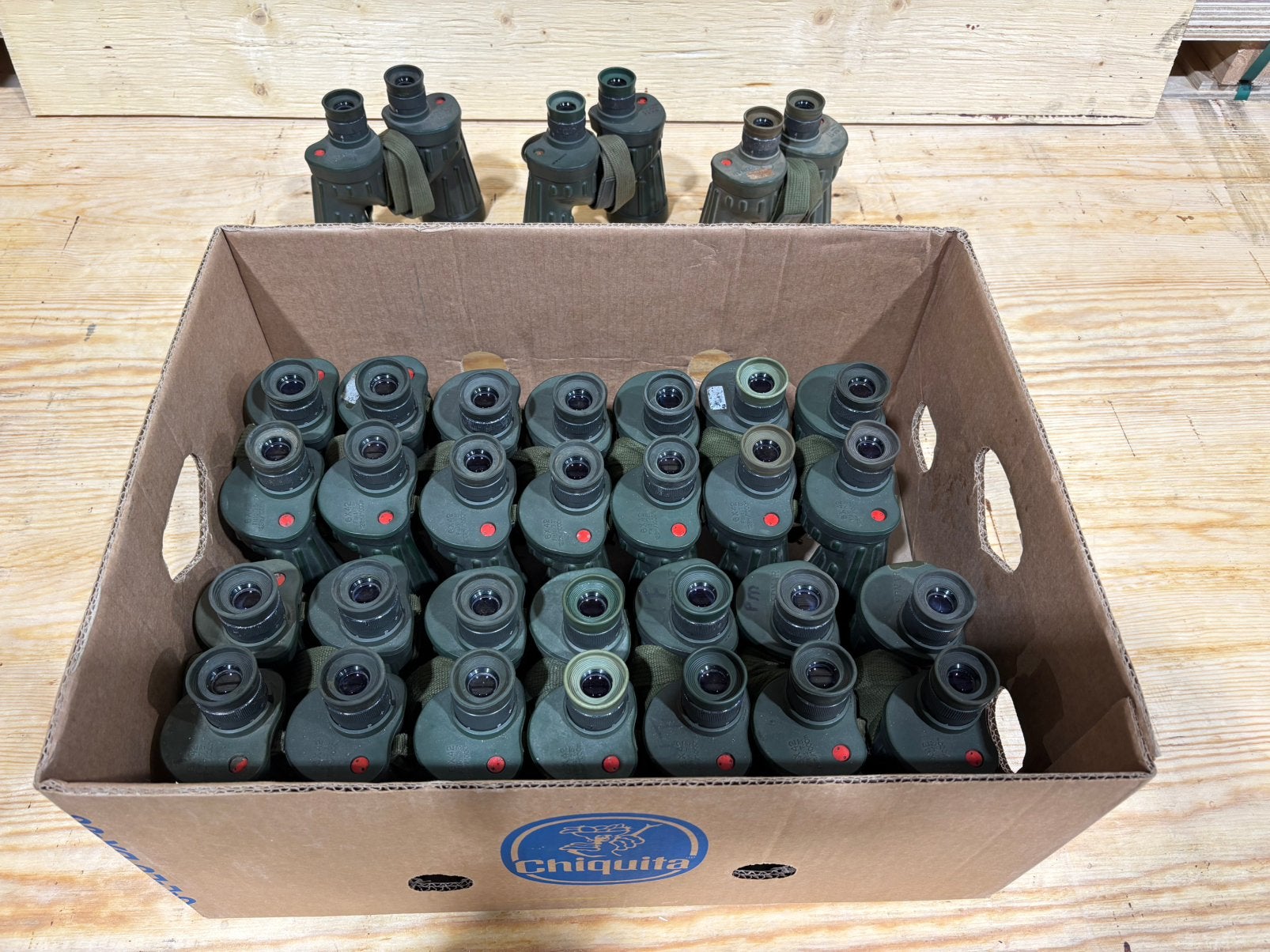 17x Leica Ednar 6x42 defensie MvD verrekijker, Ophalen, Gebruikt, Minder dan 8x, Leica