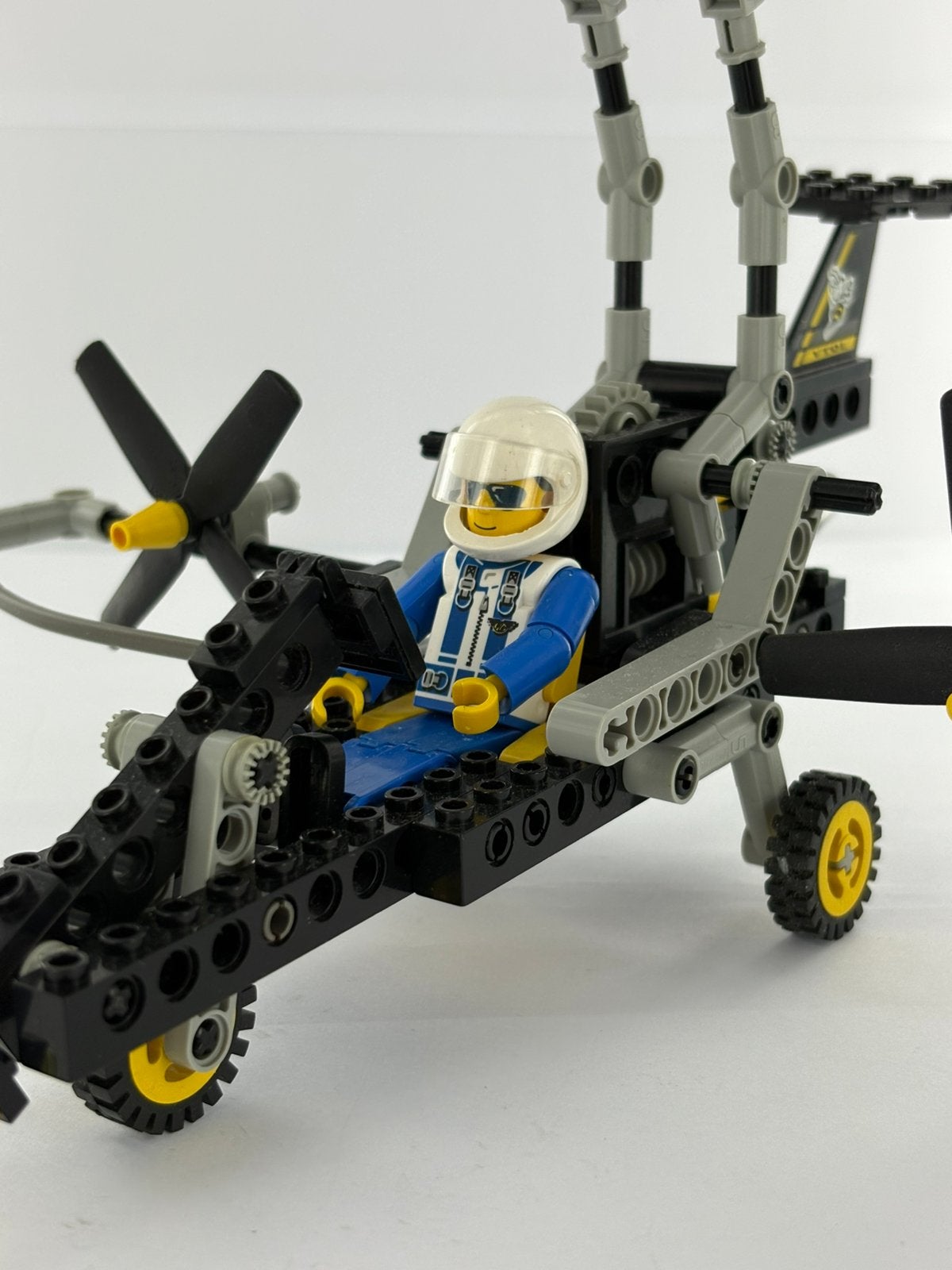 LEGO 8222 VTOL (Technic) - Mist grijs buisje, Gebruikt, Lego, Ophalen of Verzenden, Compleet