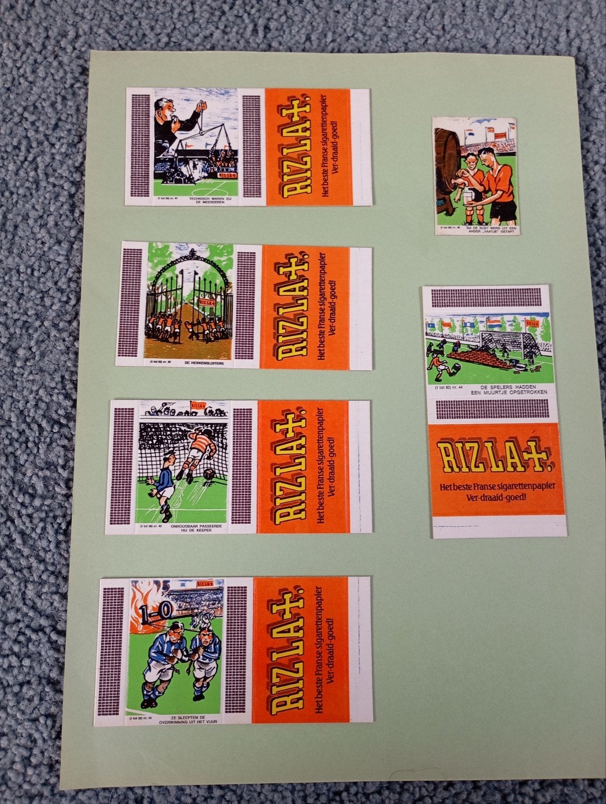 Vintage Rizla+ Sigaretten papier vloeitjes, Ophalen of Verzenden, Buitenlandse clubs, Overige typen