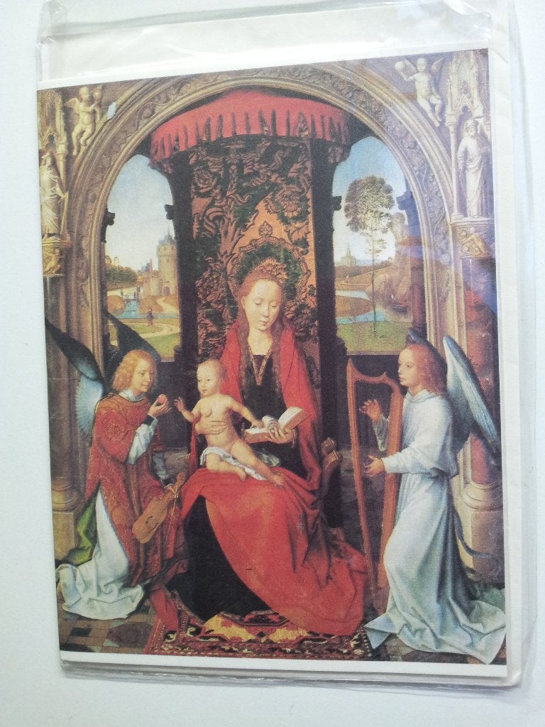 kaart ongelopen Maria met kind Hans Memling, 1980 tot heden, Nieuw, Ophalen of Verzenden, Prent