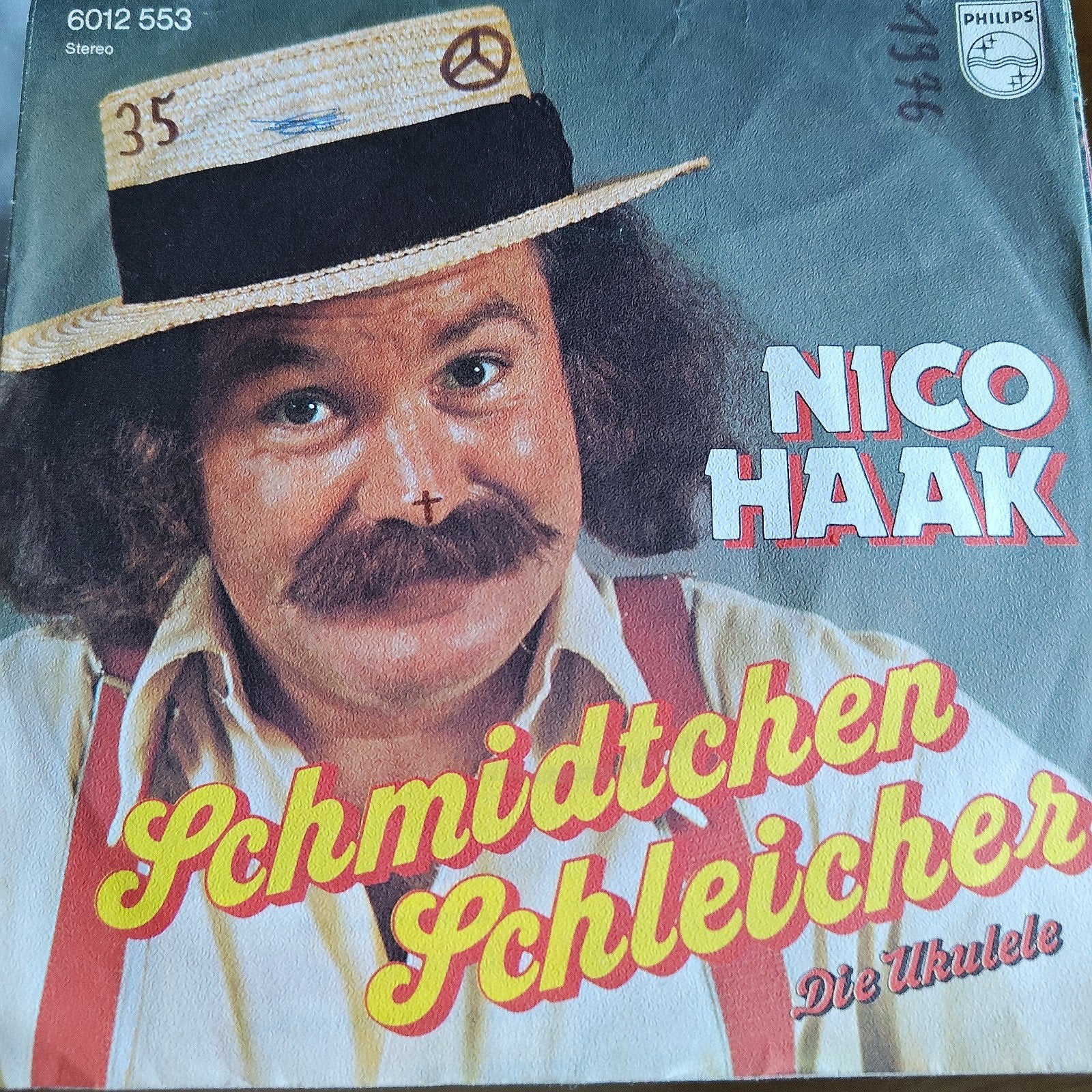 Nico Haak  Schmidtchen Schleicher (Die Ukulele) Vinyl Singl, Gebruikt, 7 inch, EP, Schlager