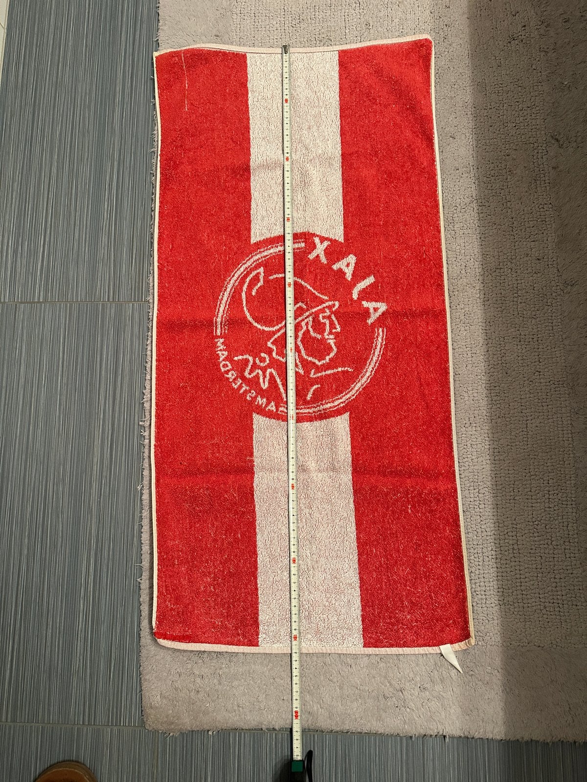 Ajax handdoek - 2 stuks, Hobby en Vrije tijd, Ophalen of Verzenden, Gebruikt