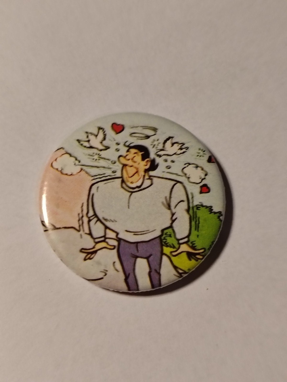 Suske en Wiske Button, Ophalen of Verzenden, Gebruikt