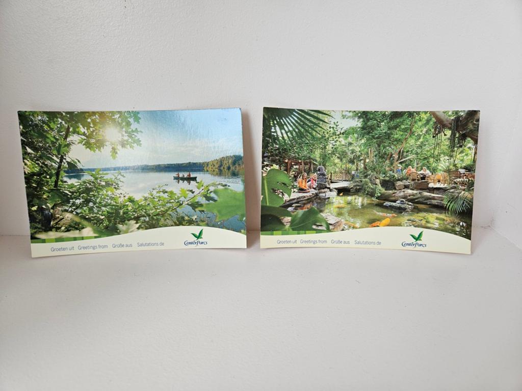 Centerparcs ansichtkaarten, Ophalen of Verzenden, 1980 tot heden