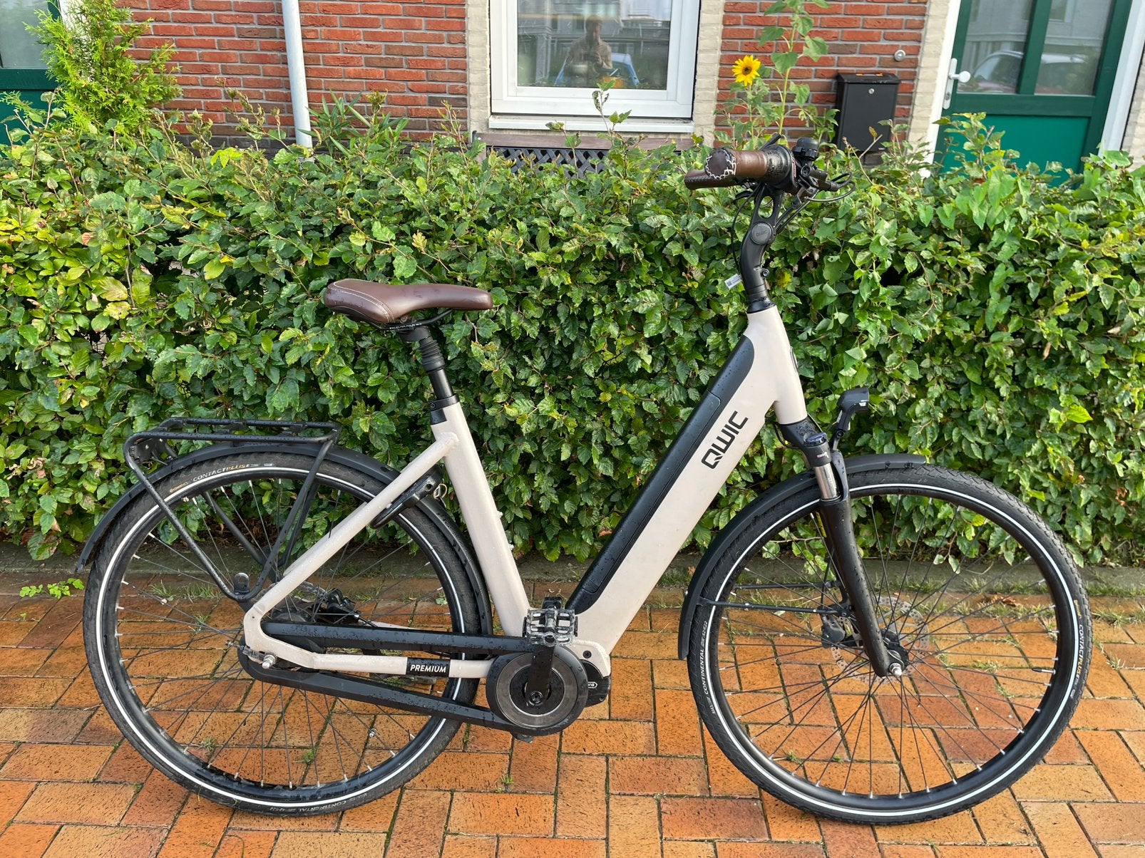 Qwic MN7+ Premium, elektrische fiets, middenmotor, Overige merken, 53 tot 56 cm, Versnellingen, Qwic