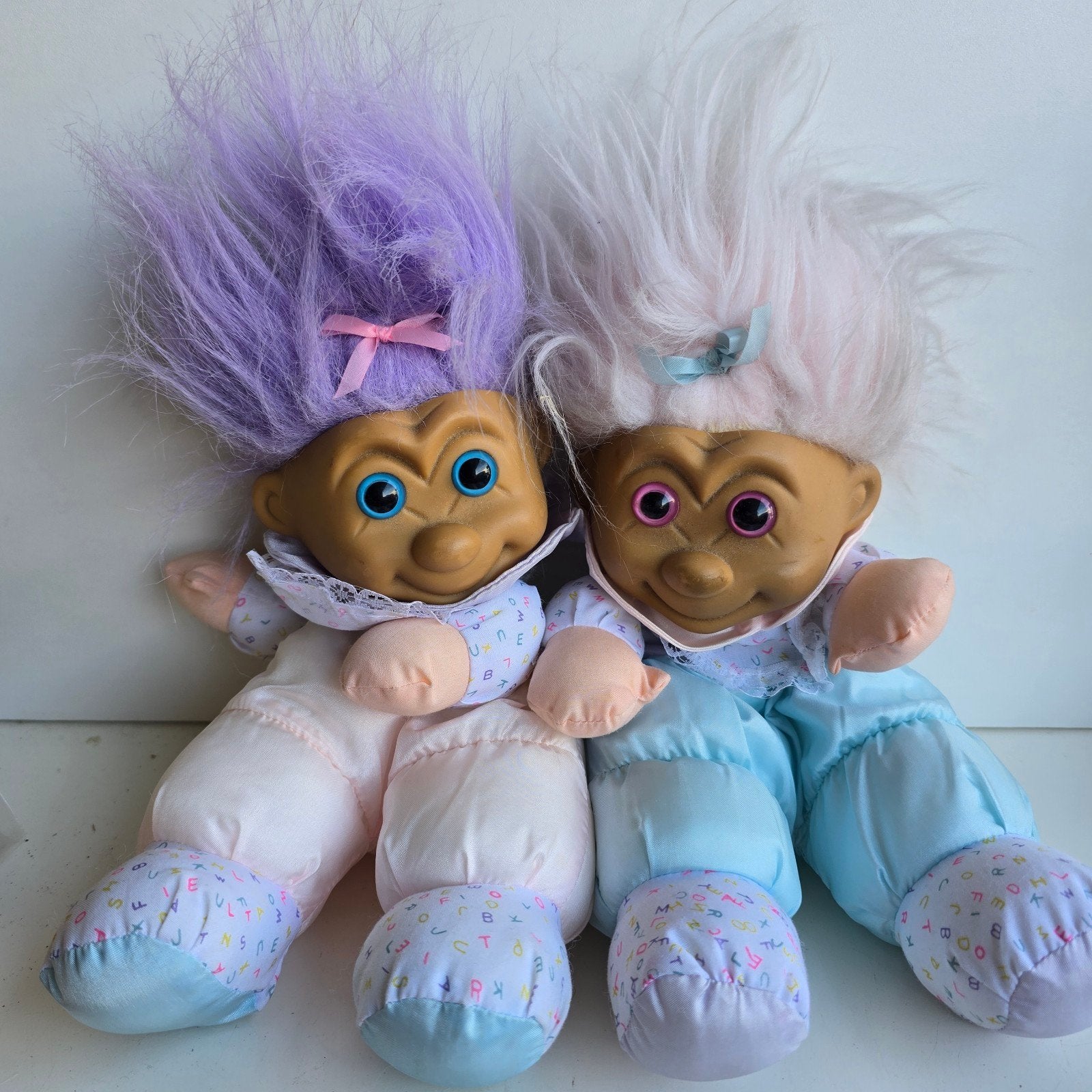 Vintage Trolls 2stuks, Ophalen of Verzenden, Overige typen