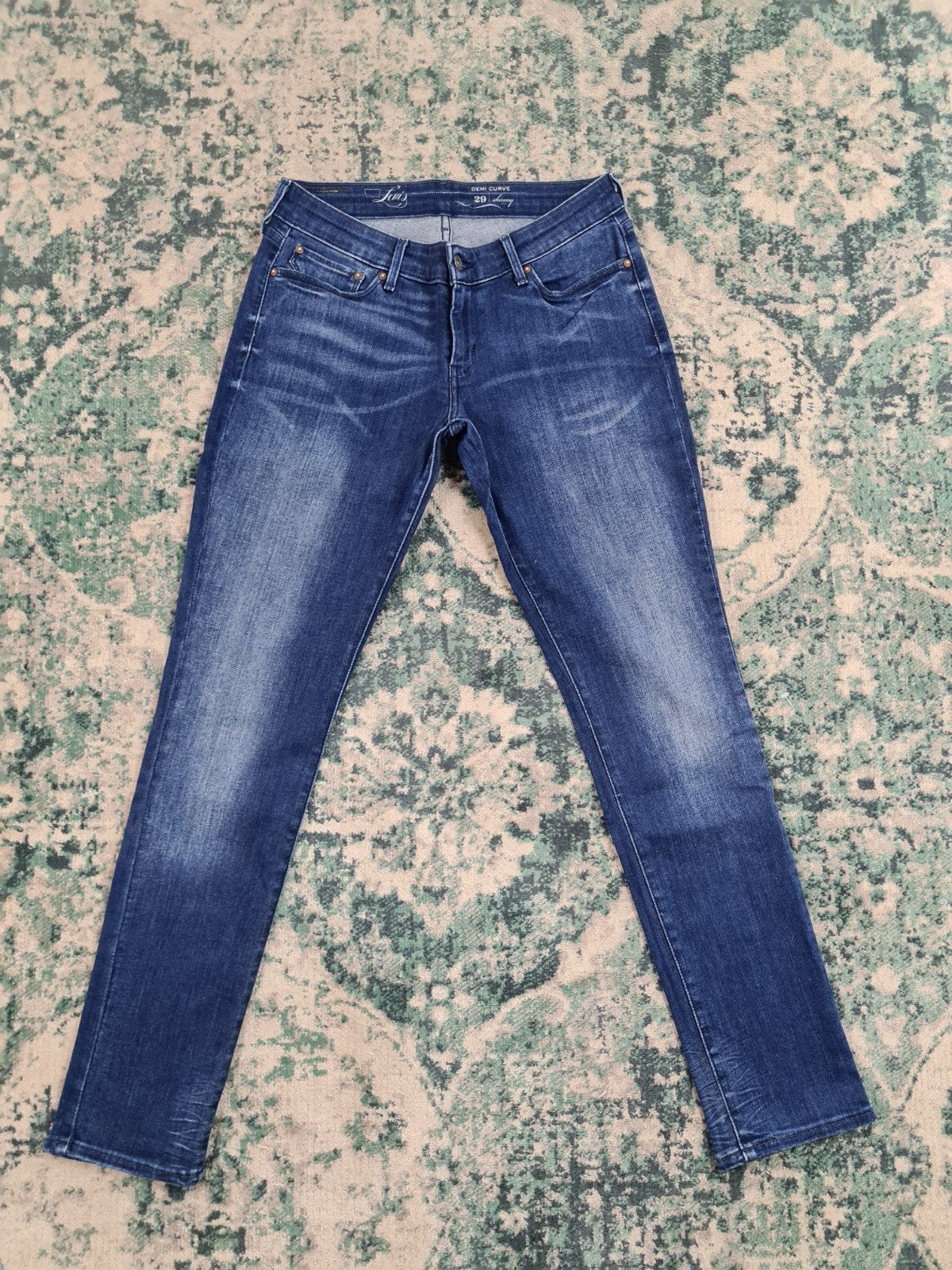 Levi's bold curve skinny W29 L32 Dames Tulsi2932 Low-rise, Blauw, Ophalen of Verzenden, Zo goed als nieuw, W28 - W29 (confectie 36)