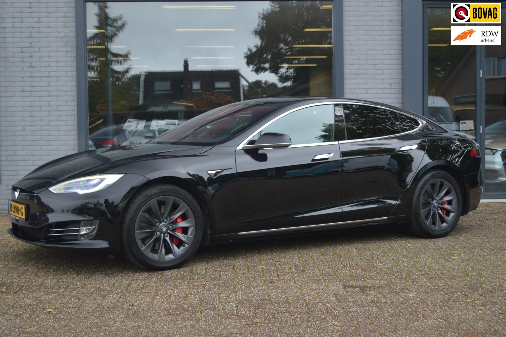 Tesla Model S Performance Ludicrous+ Raven 830PK 0-100 in 2., Automaat, Dealer onderhouden, Zwart, 110 €/maand