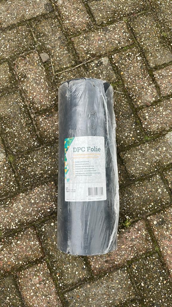DPC Folie - Vochtkerende afdichting voor bouw, Doe-het-zelf en Verbouw, Zeil en Folie, Ophalen, Nieuw, 15 m² of meer, Folie