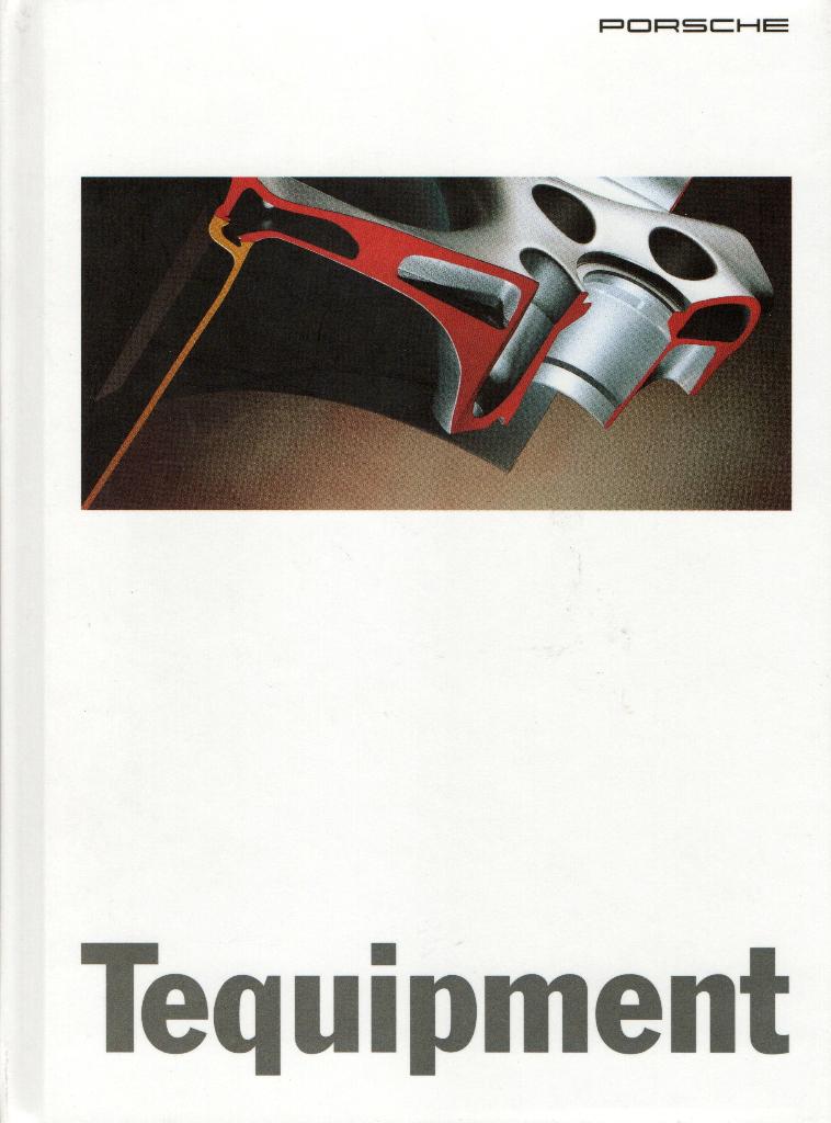 1995 Porsche Tequipment brochure, Verzenden, Zo goed als nieuw, Porsche