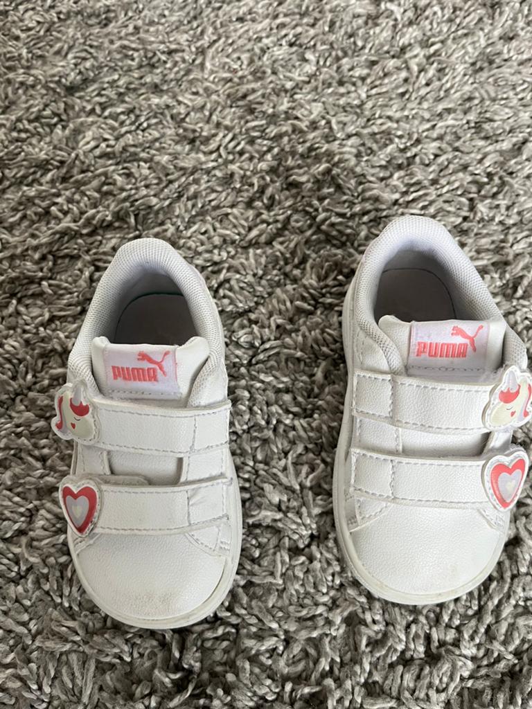 Puma schoentjes maat 20, Meisje, Ophalen of Verzenden, Gebruikt, Schoentjes