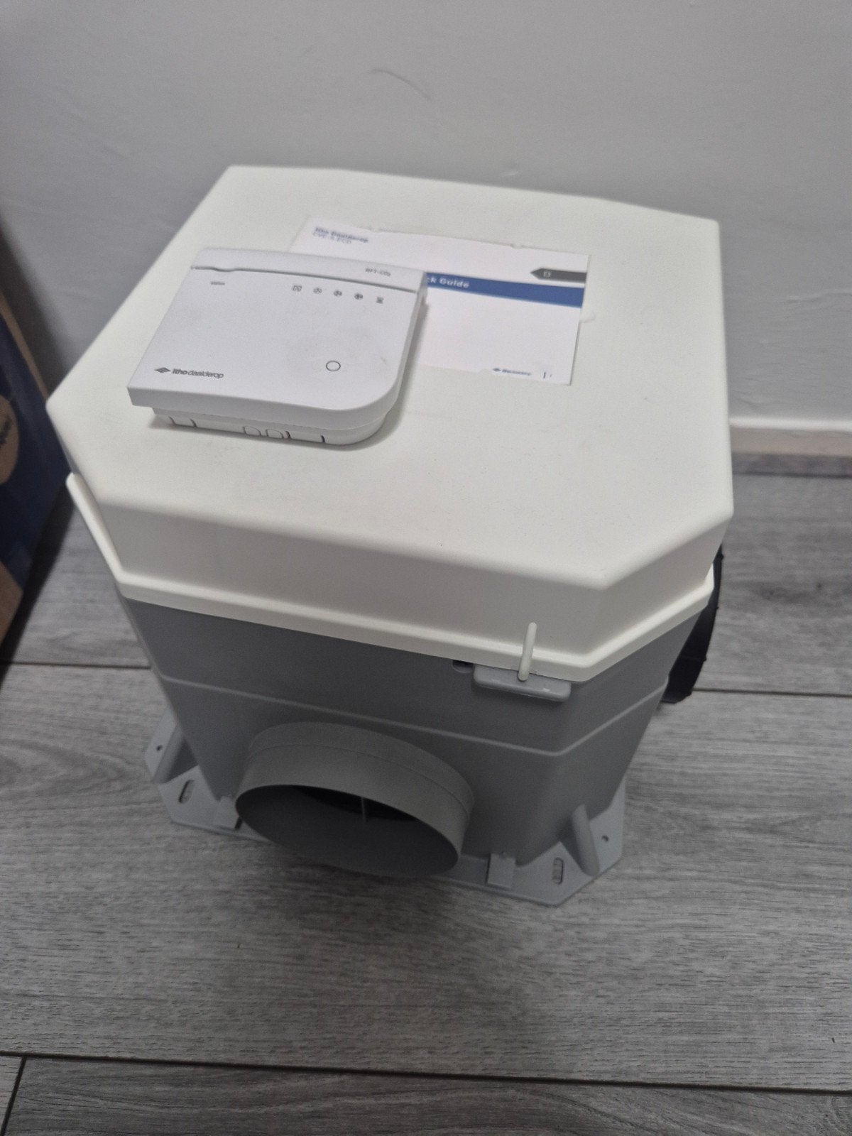 Itho Daalderop CVE-S Optima Ventilator Afzuiger nieuw +afst, Ophalen of Verzenden, Zo goed als nieuw, Ventilator en Afzuiger