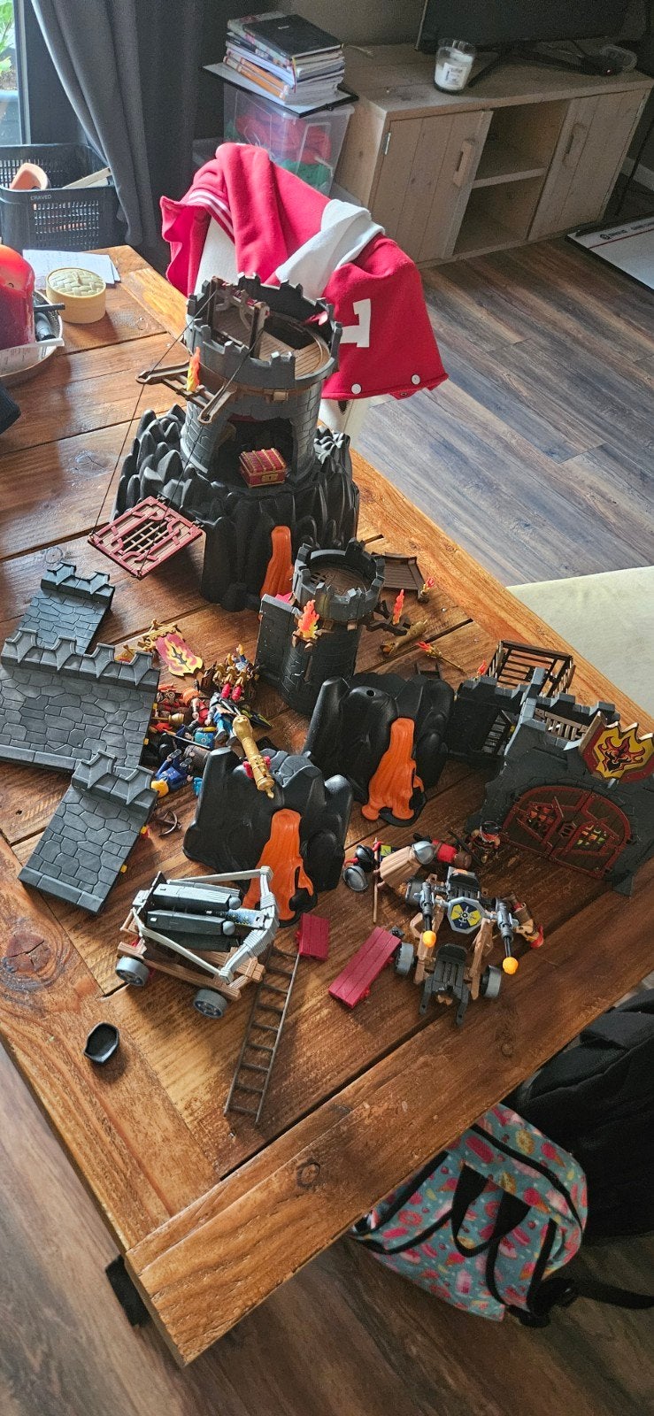 Playmobil Drakenburcht met veel extra's, Kinderen en Baby's, Ophalen, Gebruikt, Complete set, Kasteel/Fort
