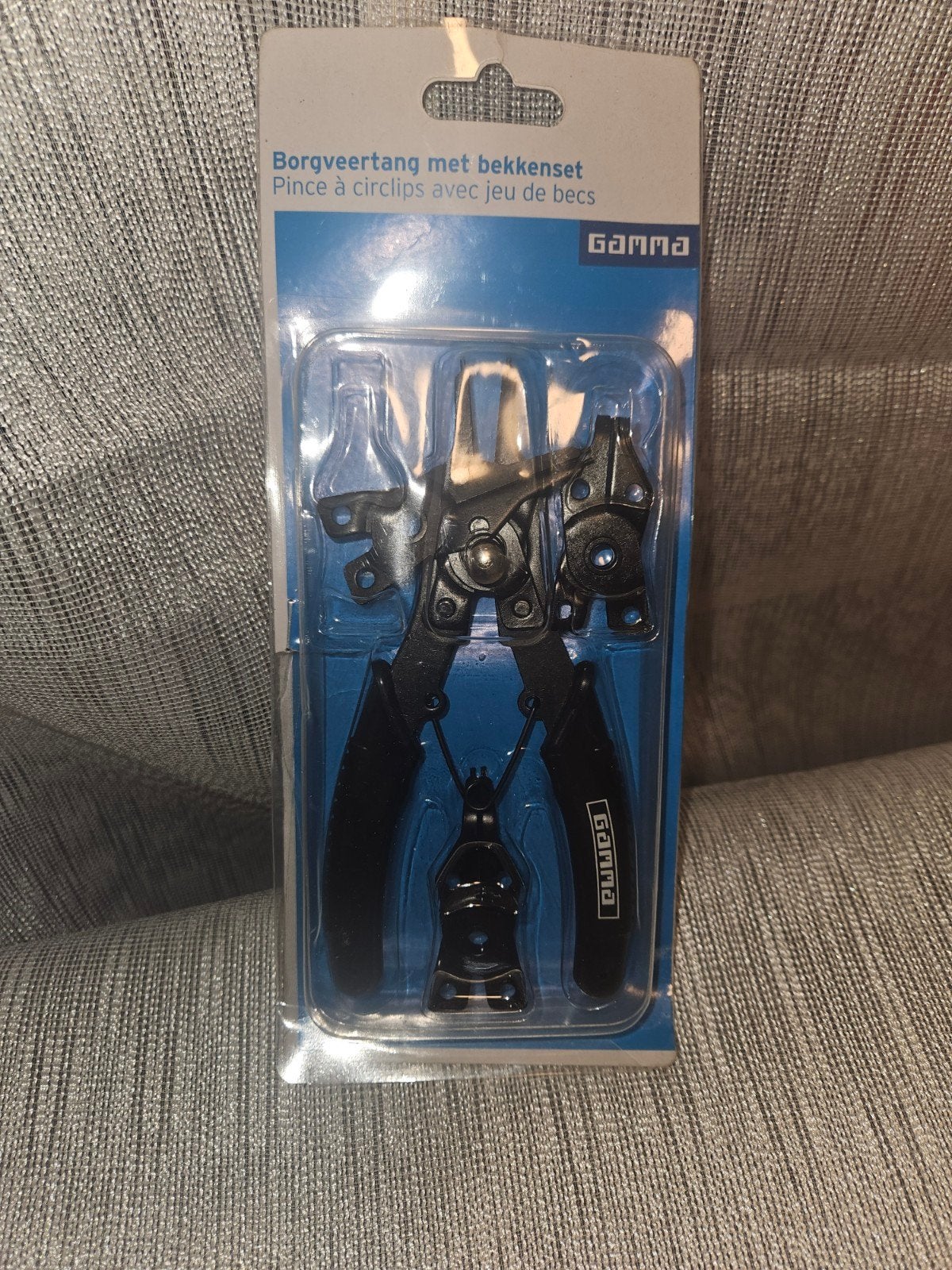 borgveertang met bekken set, Ophalen of Verzenden