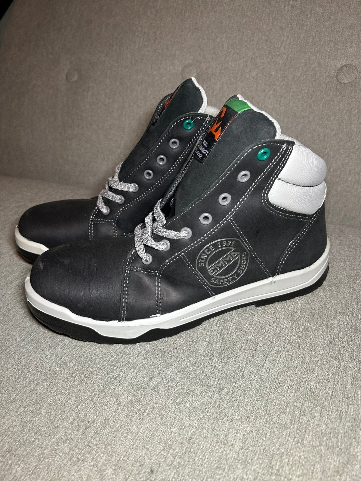Emma Clyde 42 & 45 NIEUW S3 werkschoenen veiligheidsschoenen, Verzenden, Nieuw, Zwart, Werkschoenen