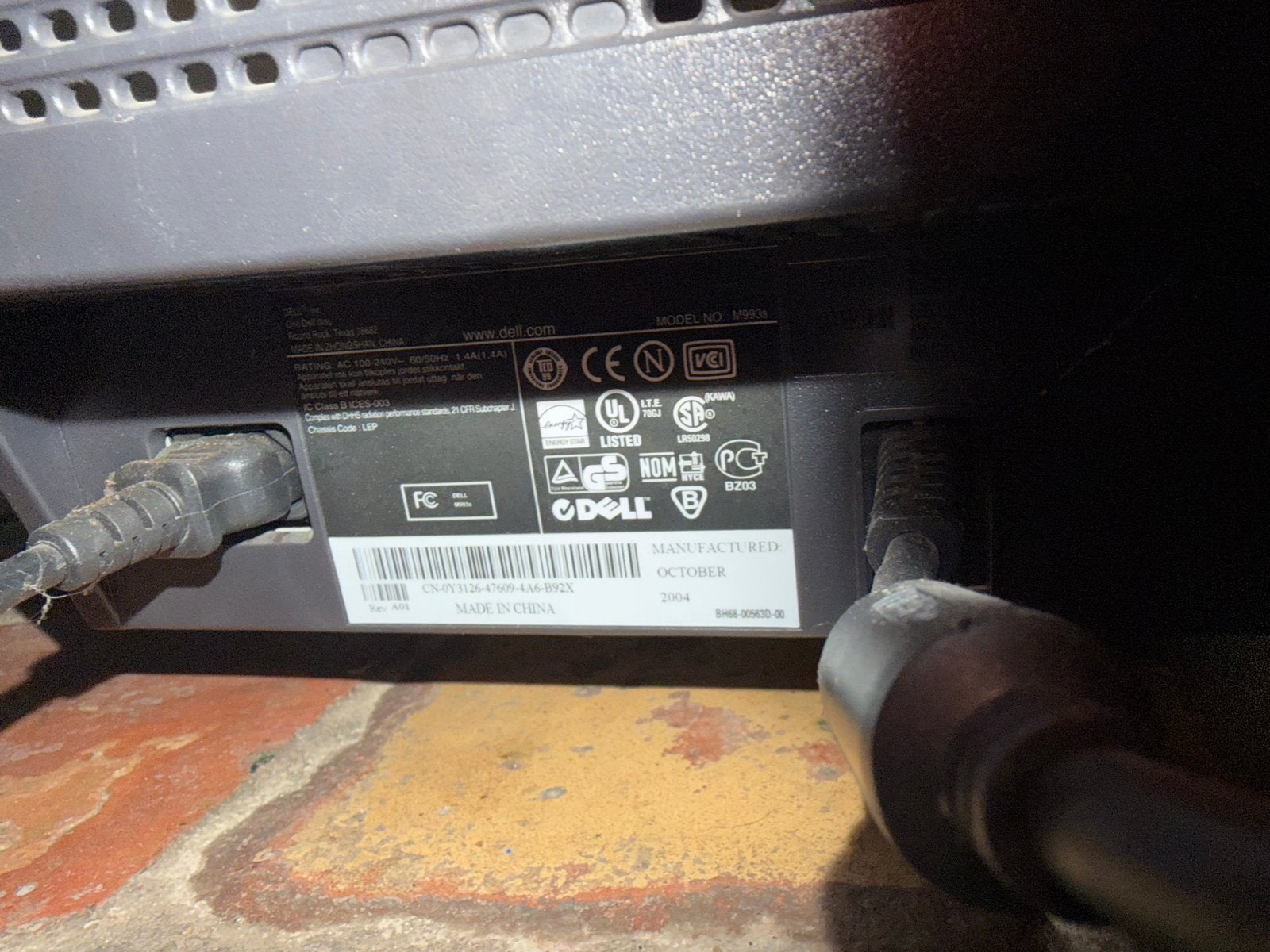 Dell M993S Monitor - Oudere monitor, werkt nog, Computers en Software, Monitoren, Gebruikt, Dell, Overige resoluties, LED