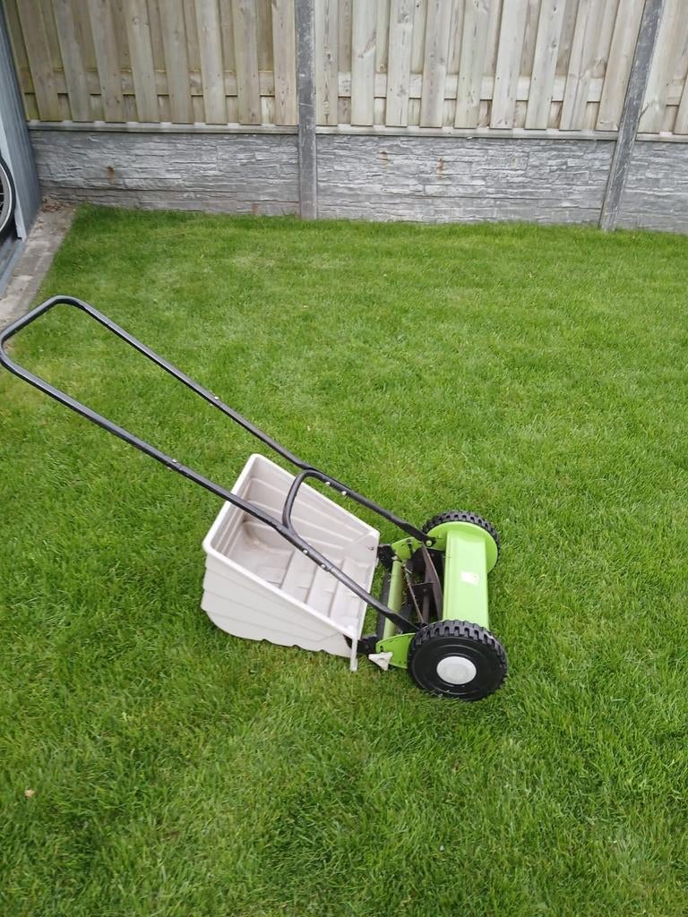 Handgrasmaaier central park, Tuin en Terras, Grasmaaiers, Ophalen, Central Park, Handgrasmaaier, Zo goed als nieuw