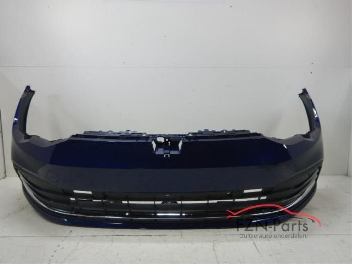 VW Golf 8 Voorbumper 4PDC LC5B Chroom, Ophalen of Verzenden, Gebruikt, Voor, Bumper
