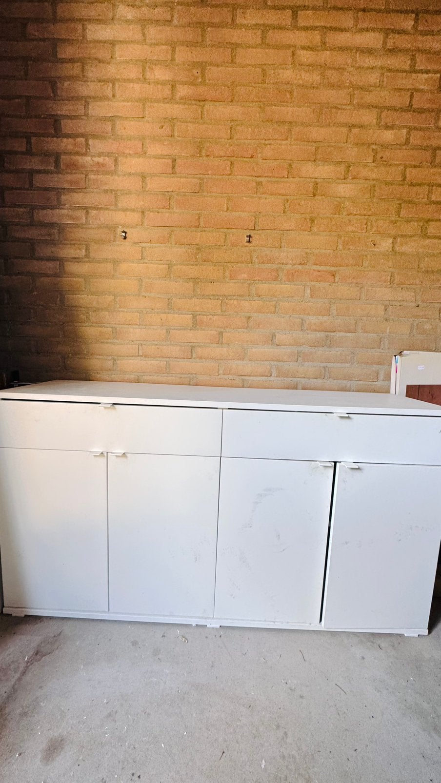 Kitchen side table for sale, Ophalen, Zo goed als nieuw, Wit, Overige typen