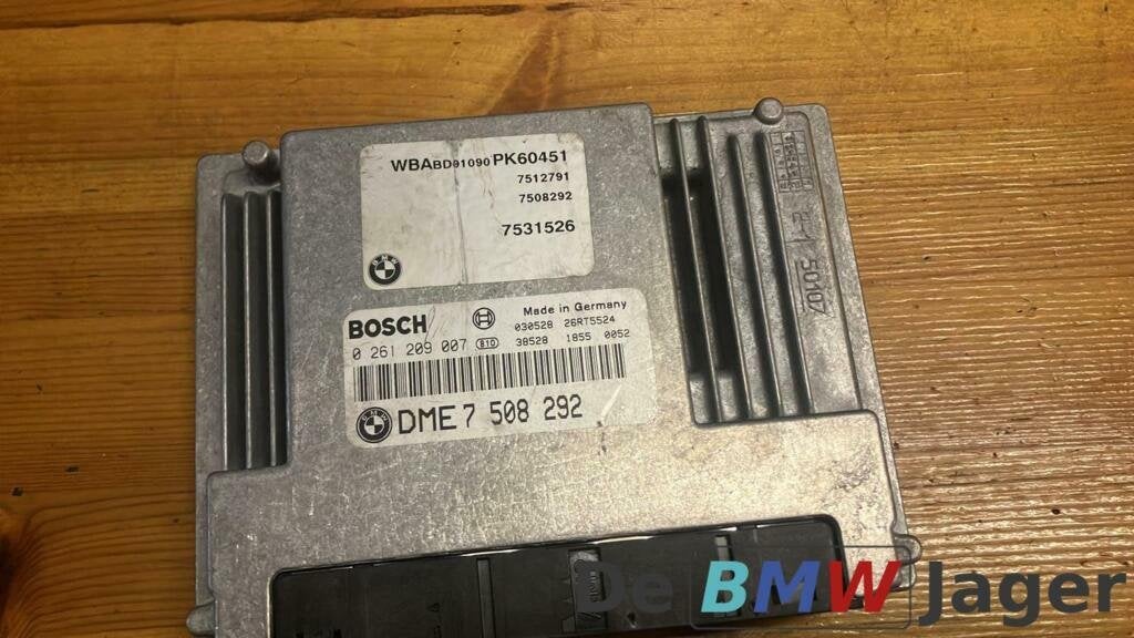 DME module bosch BMW 3-serie Coupe Cabrio E46 12147508292, Auto-onderdelen, Gebruikt, Ophalen of Verzenden, BMW, BMW