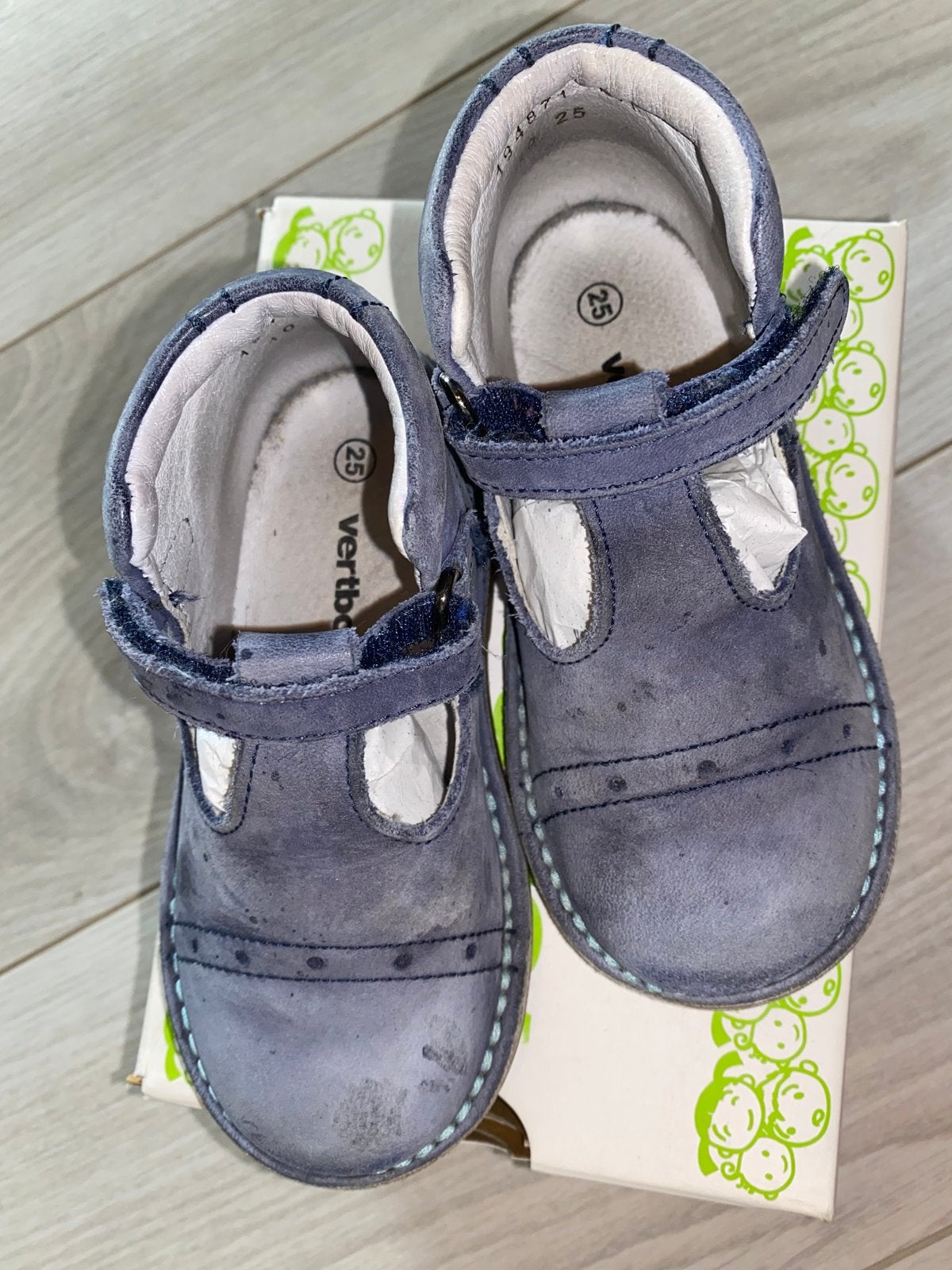 Vertbaudet kinderschoenen maat 25 - Blauw, Jongen of Meisje, Schoenen, Ophalen of Verzenden, Zo goed als nieuw