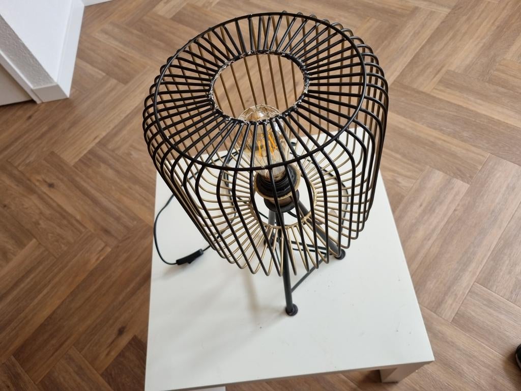 Lamp., Ophalen of Verzenden, Zo goed als nieuw, Hout