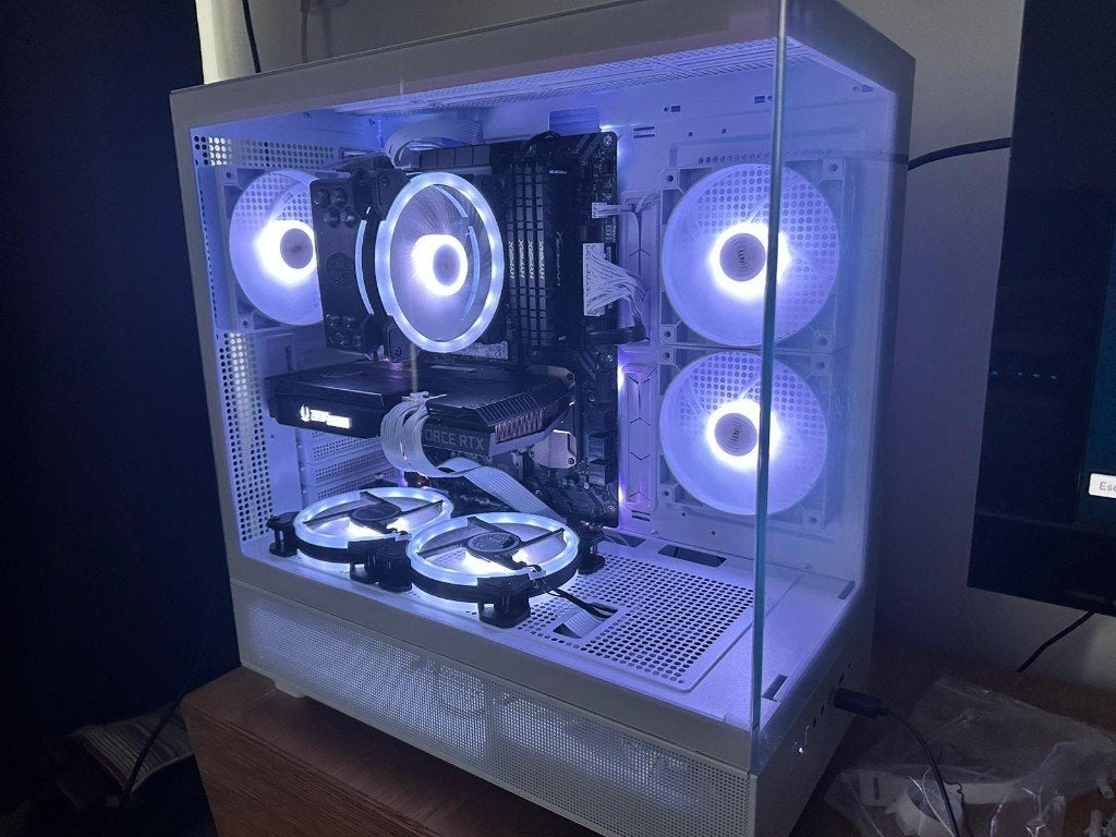 Mooie Witte Game PC I7 RTX 3070 24GB Ram 2.5 TB Opslag., Ophalen, Gebruikt, MSI, 32 GB