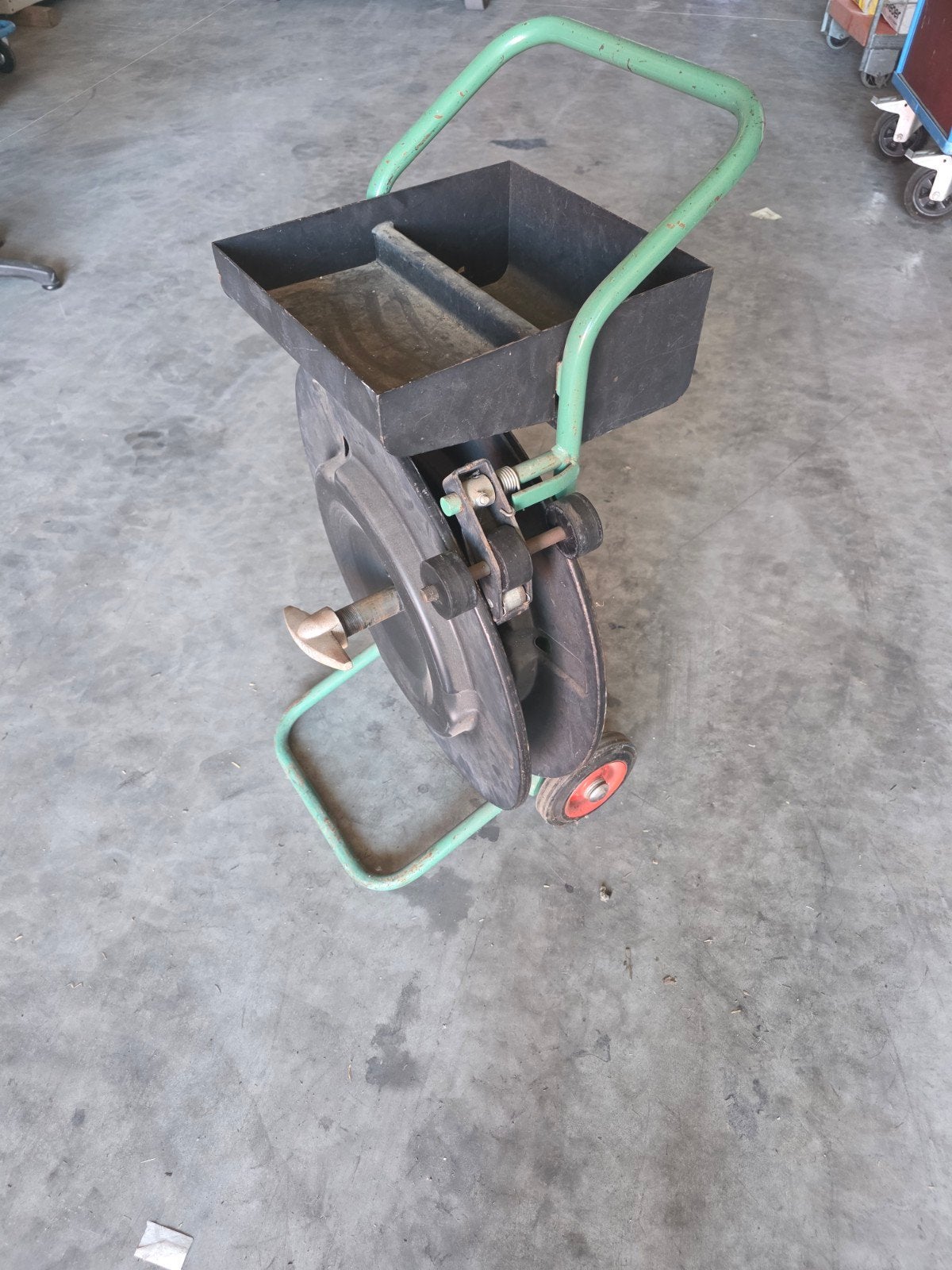 transportkar voor bindhaspel, 100 liter of meer, Ophalen, Transportkar