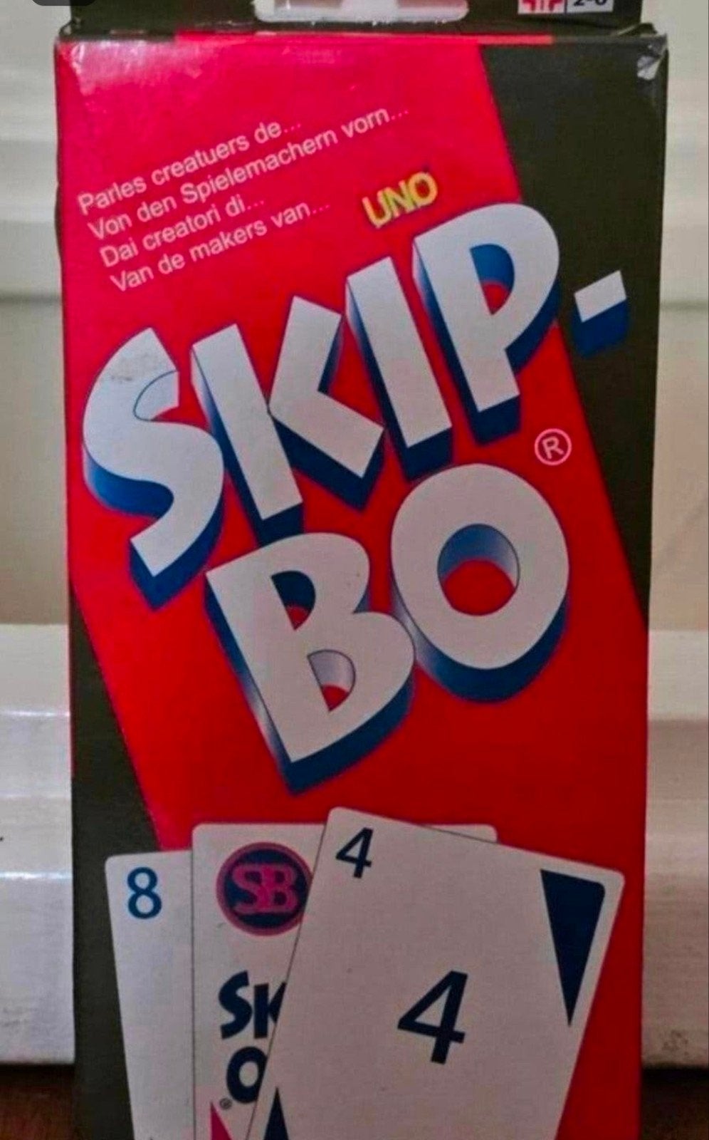 Skip-Bo- compleet- Verzenden mogelijk, Hobby en Vrije tijd, Ophalen, Gebruikt