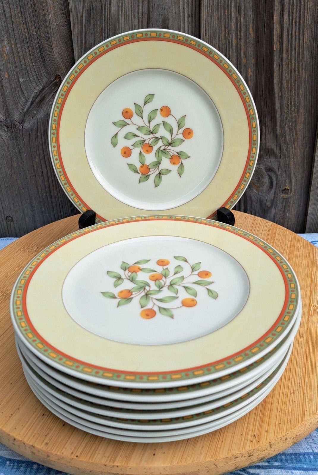 Gebaksschotels 8x koffietijd servies., Nieuw, Ophalen of Verzenden, Bord(en), Overige stijlen