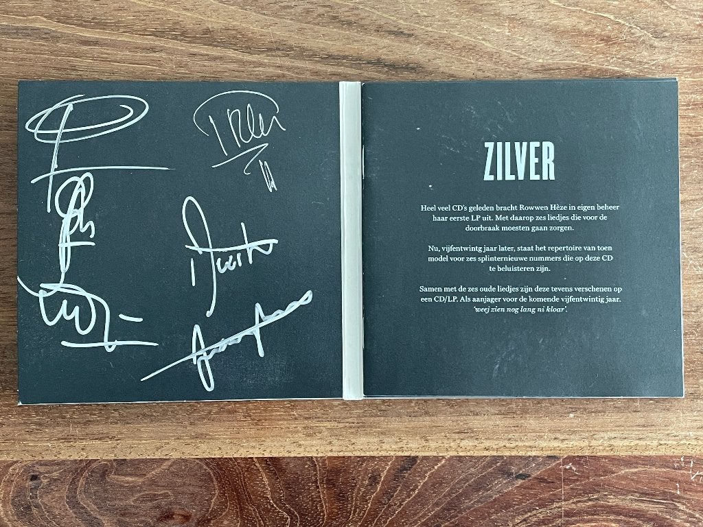 2Cd Rowwen Heze Zilver Limited Edition GESIGNEERD ZGAN, Ophalen of Verzenden, Zo goed als nieuw, Streekmuziek