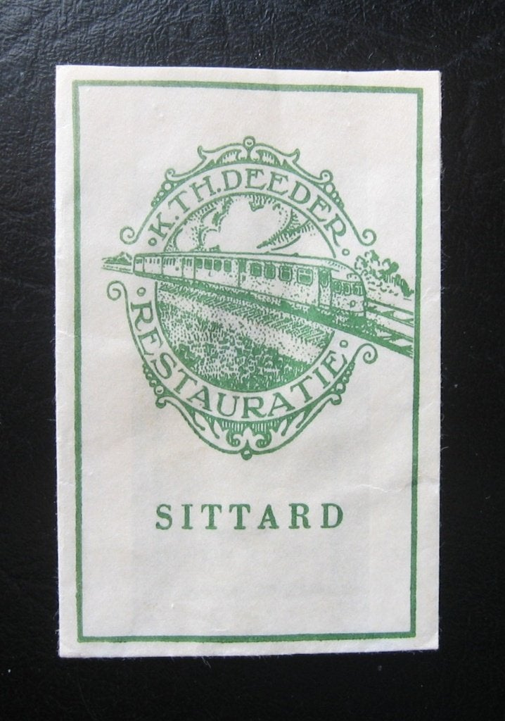 18-6099 Sittard - Stationsrestauratie, Ophalen of Verzenden, Nederland