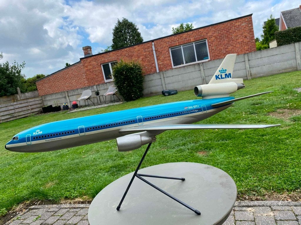 Model KLM DC-10 Albert Plesman kenteken PH-DTJ Skyland 1:72, 1:72 tot 1:144, Gebruikt, Vliegtuig, Ophalen