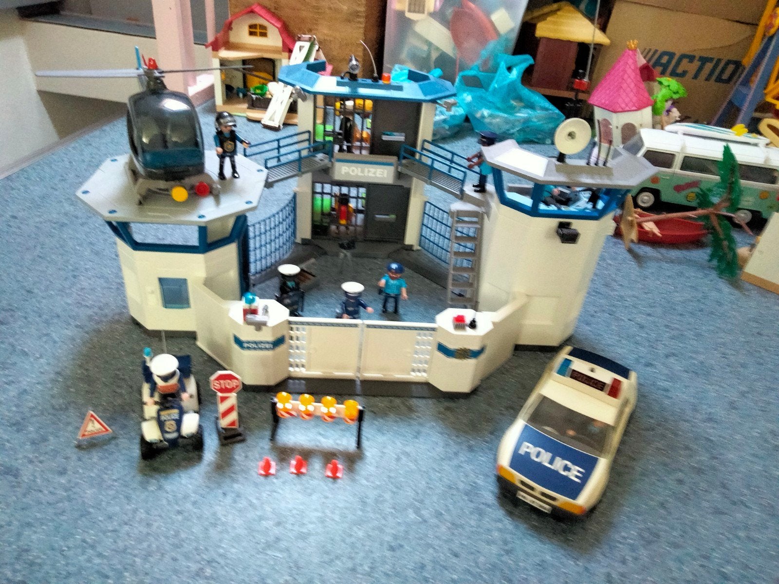 Groot politiebureau van Playmobil., Ophalen of Verzenden