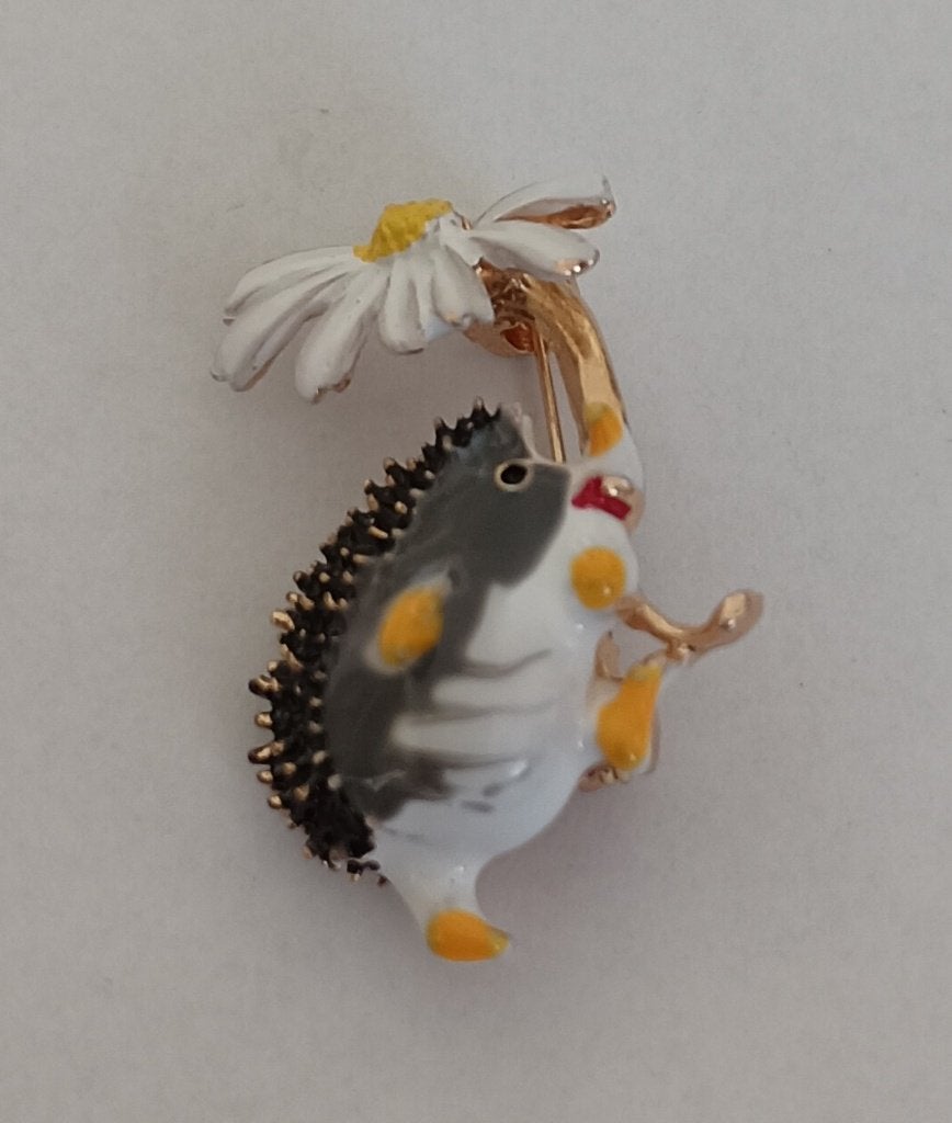 Egel broche, Overige materialen, Overige kleuren, Minder dan 4 cm, Nieuw