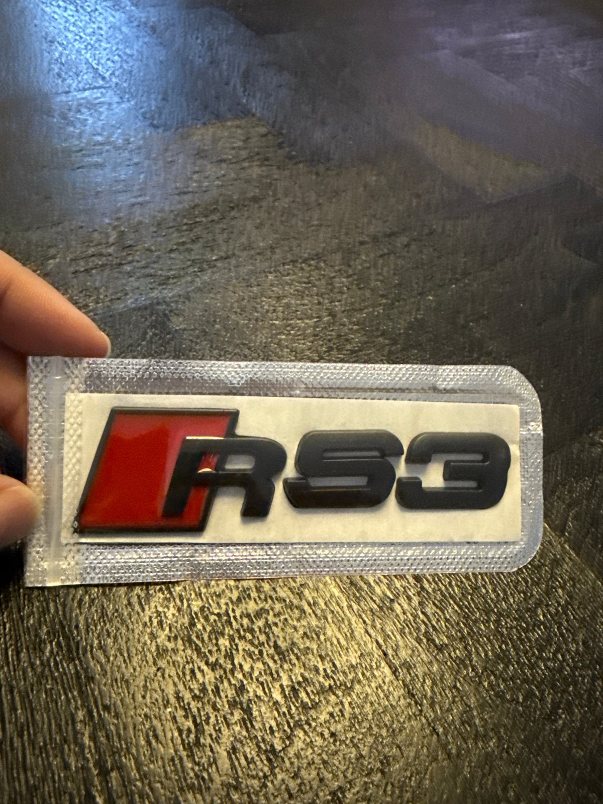 Audi RS3 Sticker / Embleem - Nieuw, Ophalen of Verzenden, Nieuw