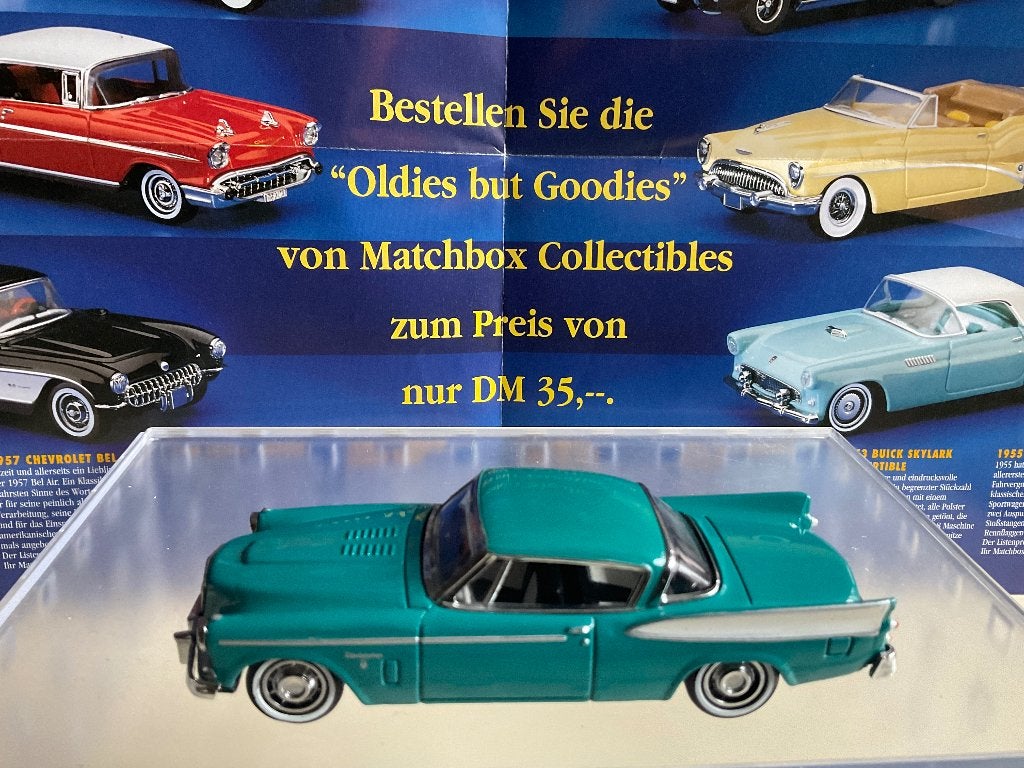Matchbox Collectibles Dinky Studebaker Golden Hawk mint/b/c, Verzenden, Zo goed als nieuw, Auto, Matchbox