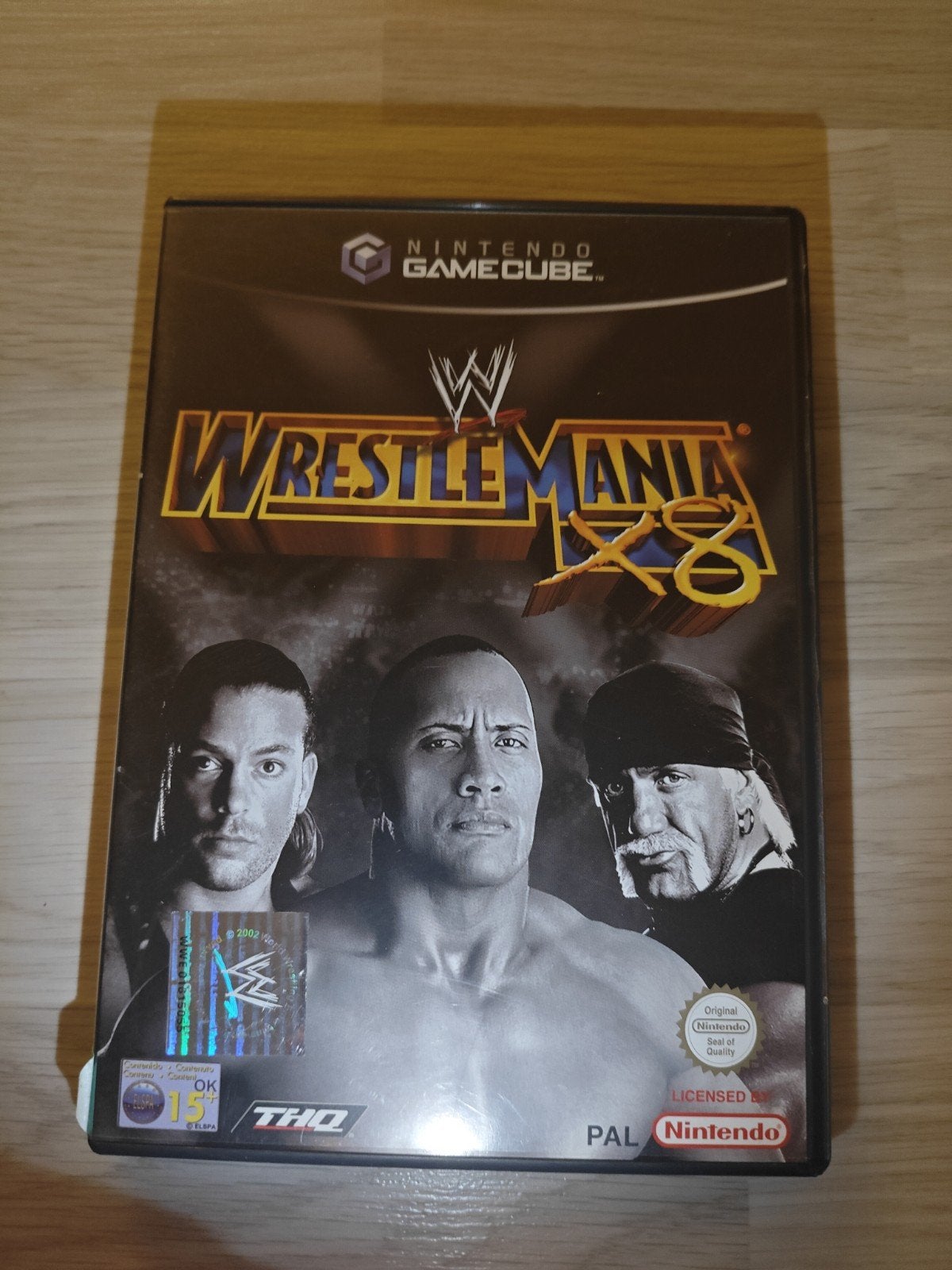 WWE WrestleMania X8 Nintendo GameCube, Spelcomputers en Games, Vechten, ., Ophalen of Verzenden, Zo goed als nieuw