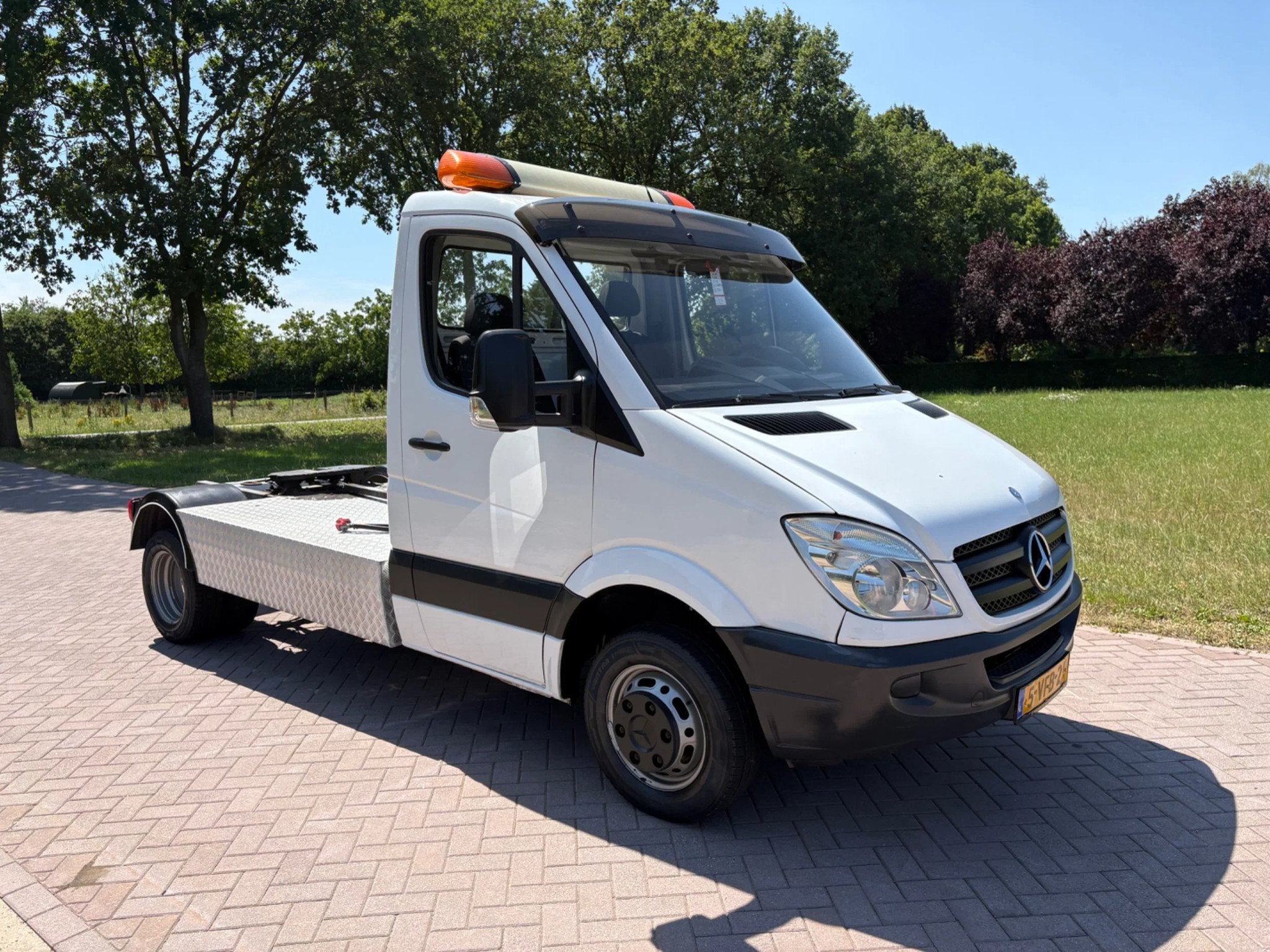Mercedes-Benz Sprinter 516 BE trekker 7 TON N1 (bj 2009), Auto's, Achterwielaandrijving, Gebruikt, 4 cilinders, Mercedes-Benz