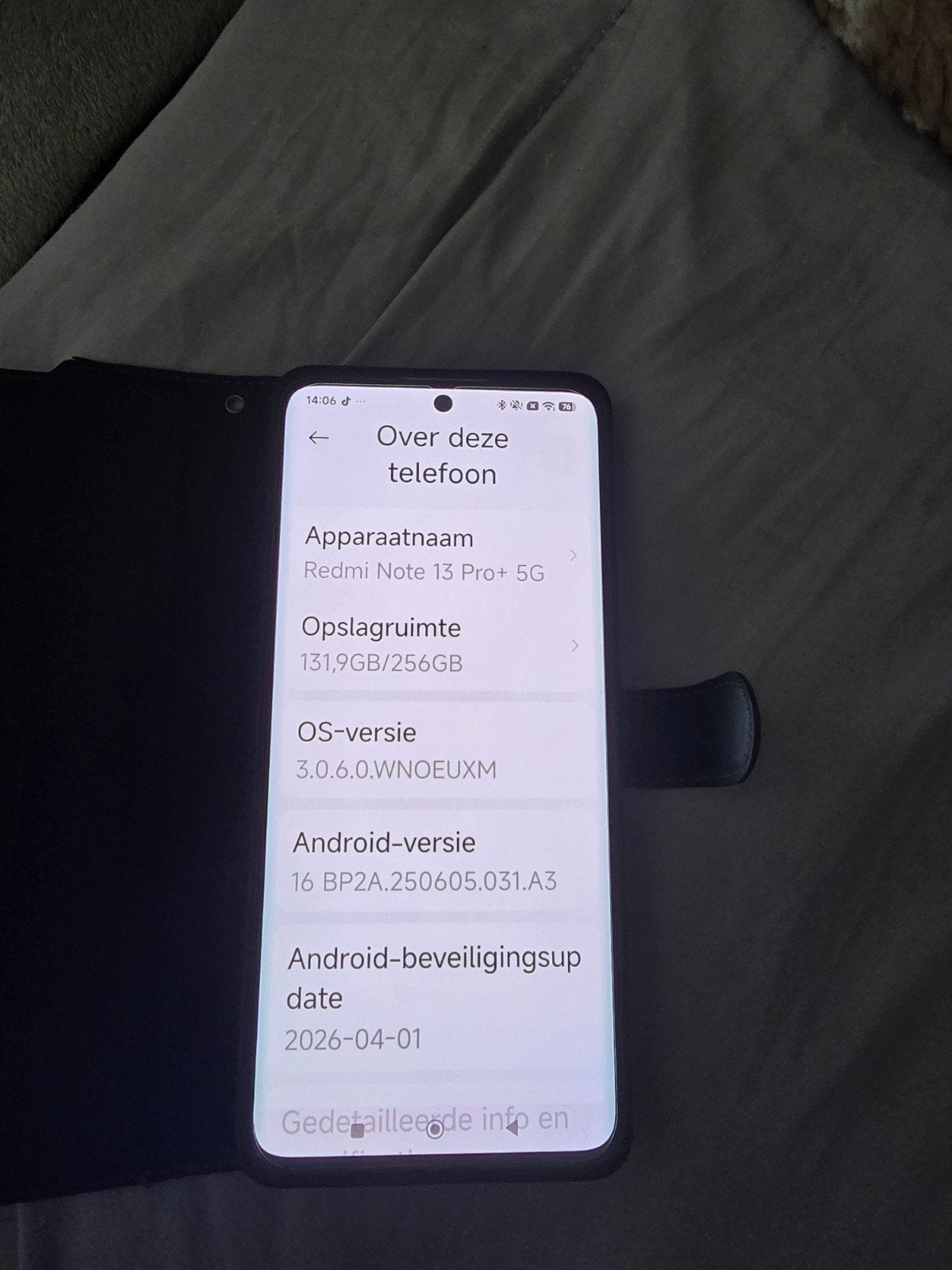 Xiaomi Redmi Note 13 Pro+ 5G - 256GB - Wit, Telecommunicatie, Mobiele telefoons | Overige merken, 6 megapixel of meer, Ophalen
