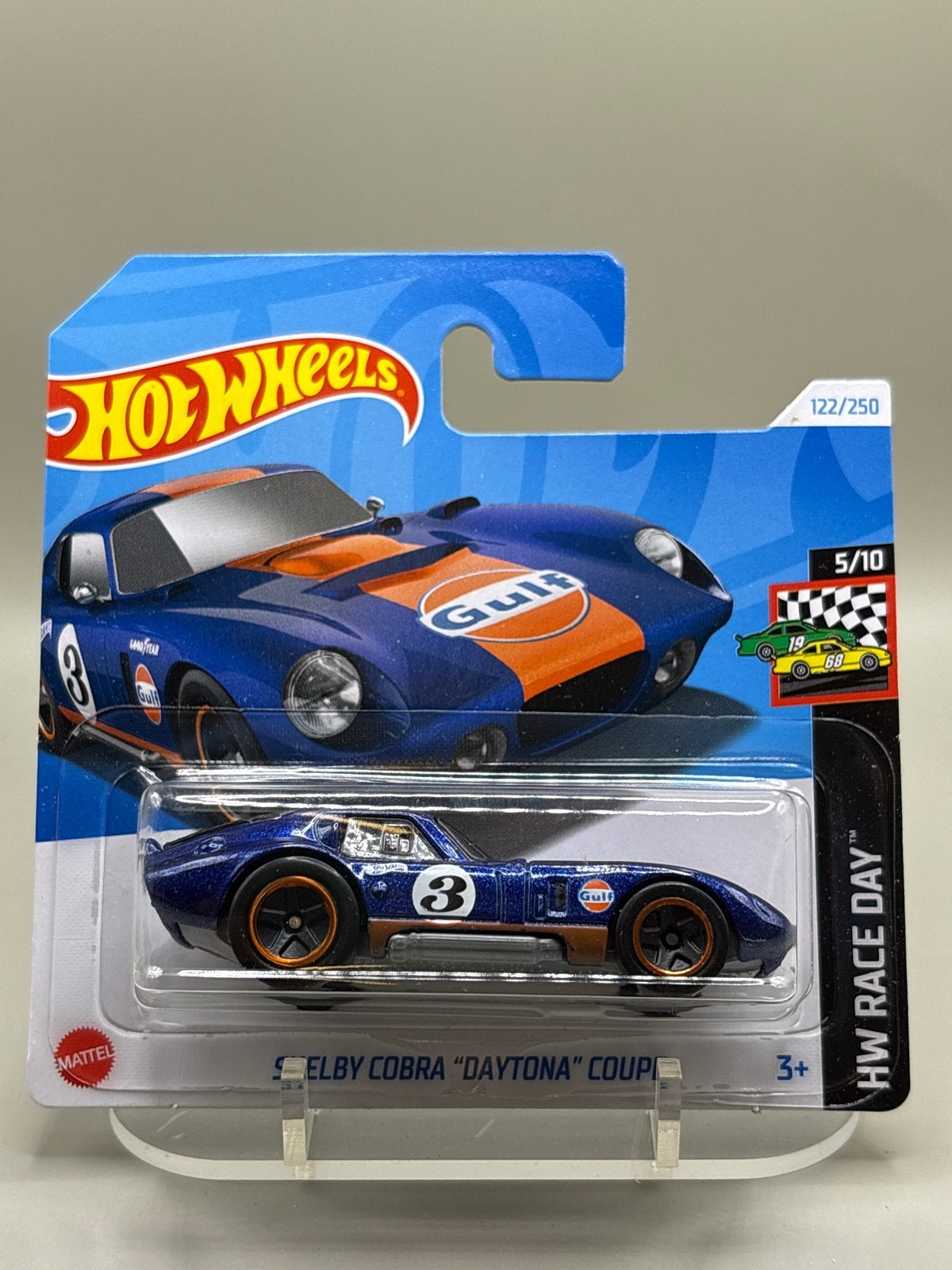 Hot Wheels 2024 Shelby Cobra "Daytona" Coupe - HW Race Day, Auto, Nieuw, Ophalen of Verzenden, Mattel