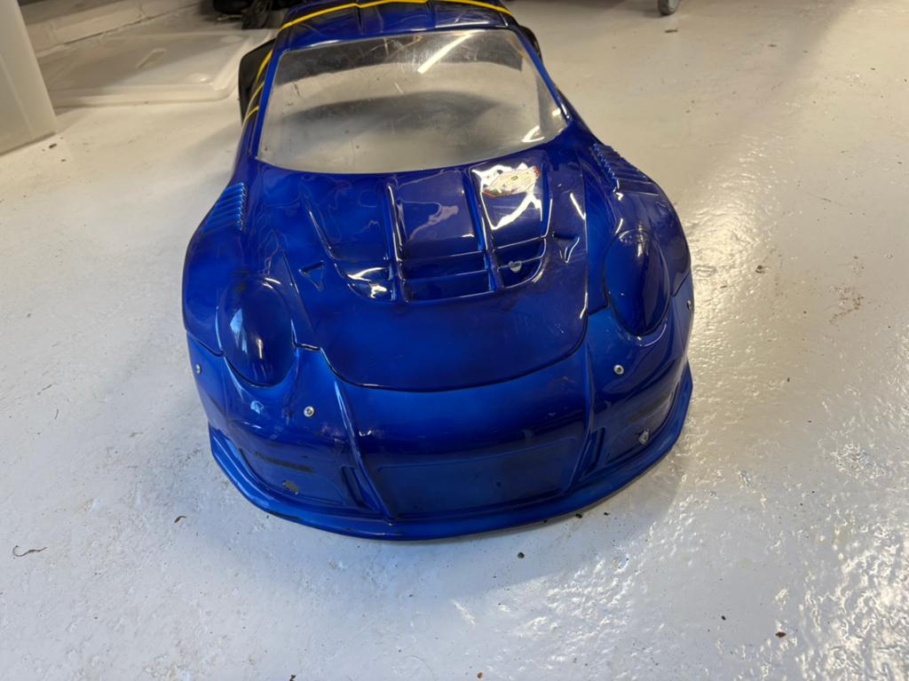 FG porsche body 530mm, Hobby en Vrije tijd, Ophalen, Gebruikt, Overige schalen, Benzine