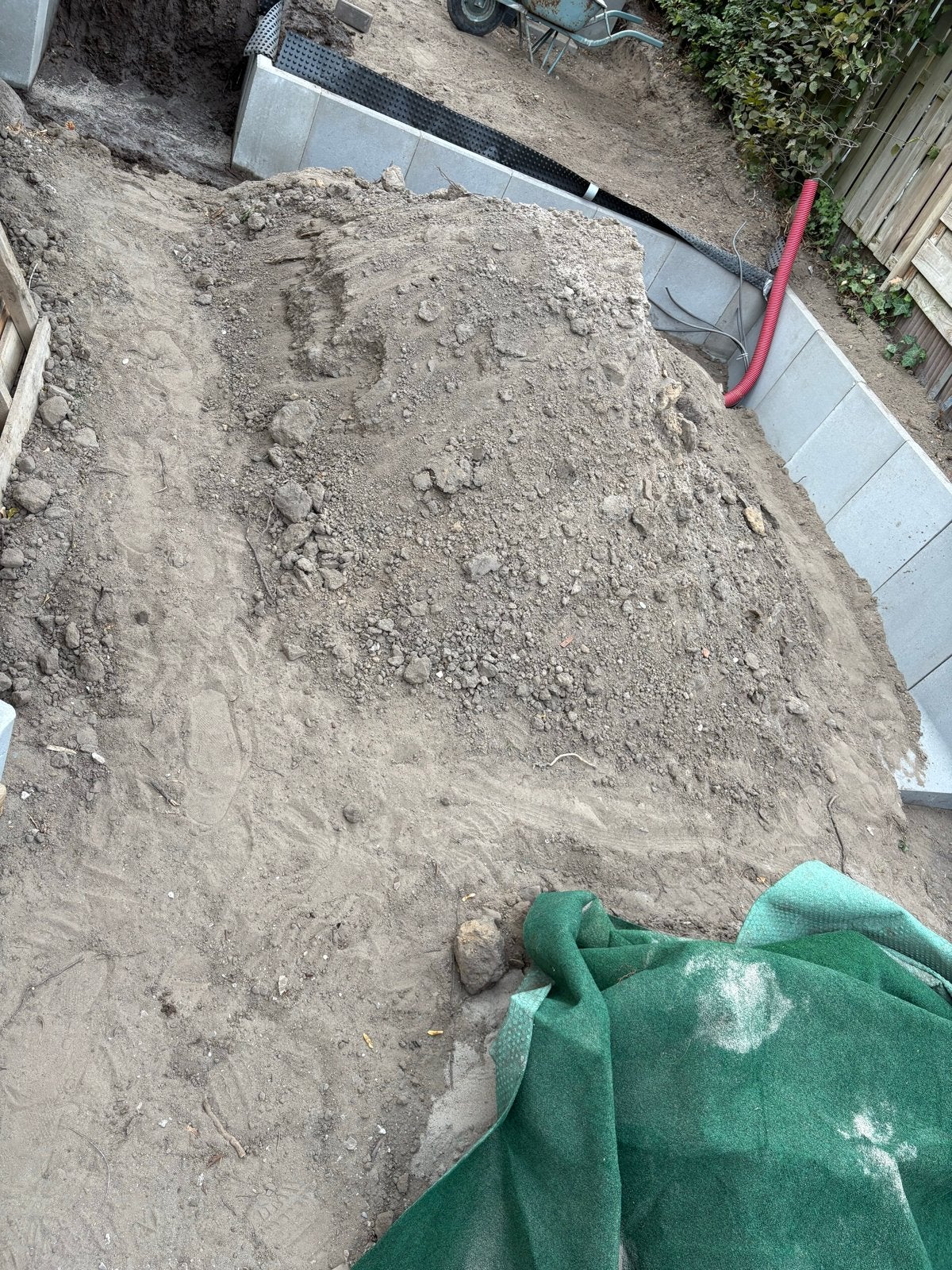 Ongeveer 2 kuub gemengde zandgrond, Tuin en Terras, Zand, Ophalen, Gebruikt